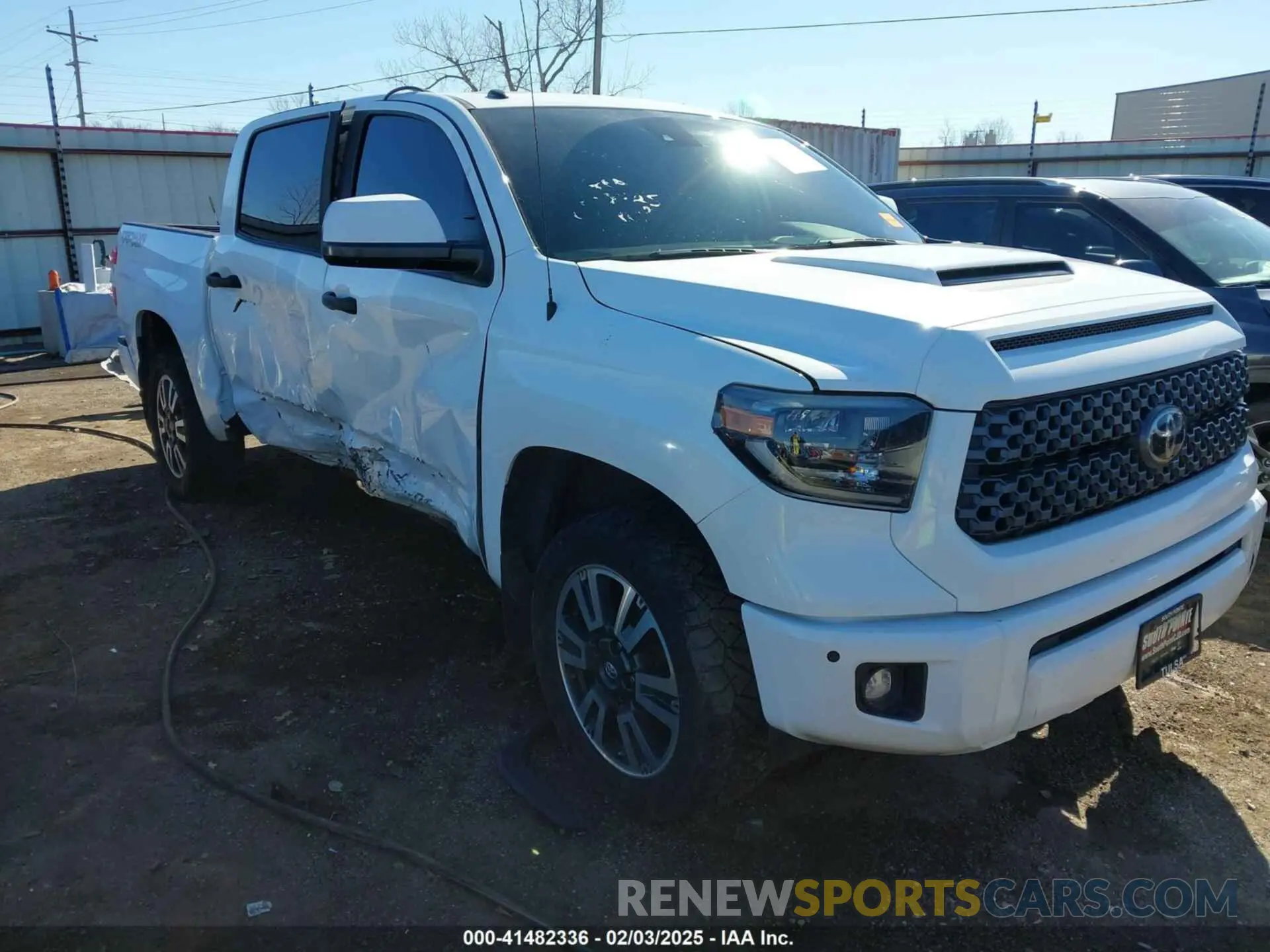 1 fotografías del automóvil dañado 5TFDY5F15KX847131 TOYOTA TUNDRA 2019
