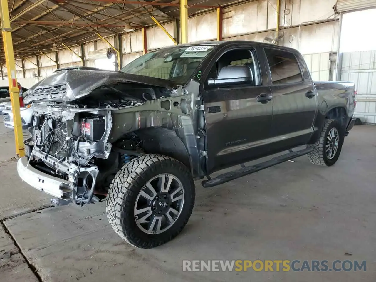1 fotografías del automóvil dañado 5TFDY5F16KX829396 TOYOTA TUNDRA 2019
