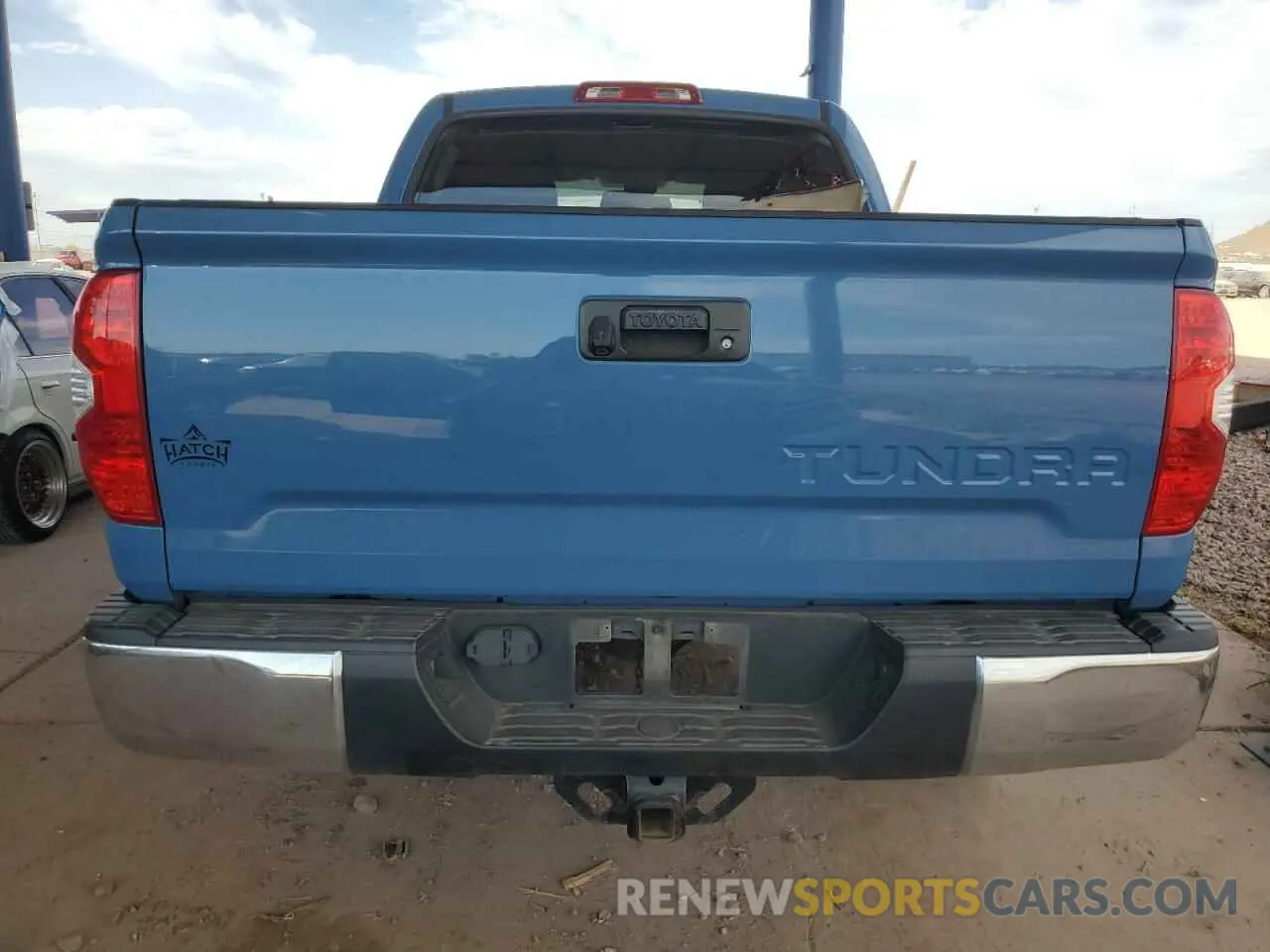 6 fotografías del automóvil dañado 5TFDY5F17KX784730 TOYOTA TUNDRA 2019