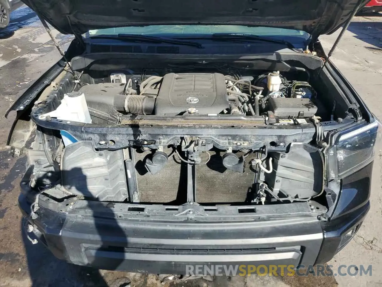 11 fotografías del automóvil dañado 5TFDY5F18KX857457 TOYOTA TUNDRA 2019