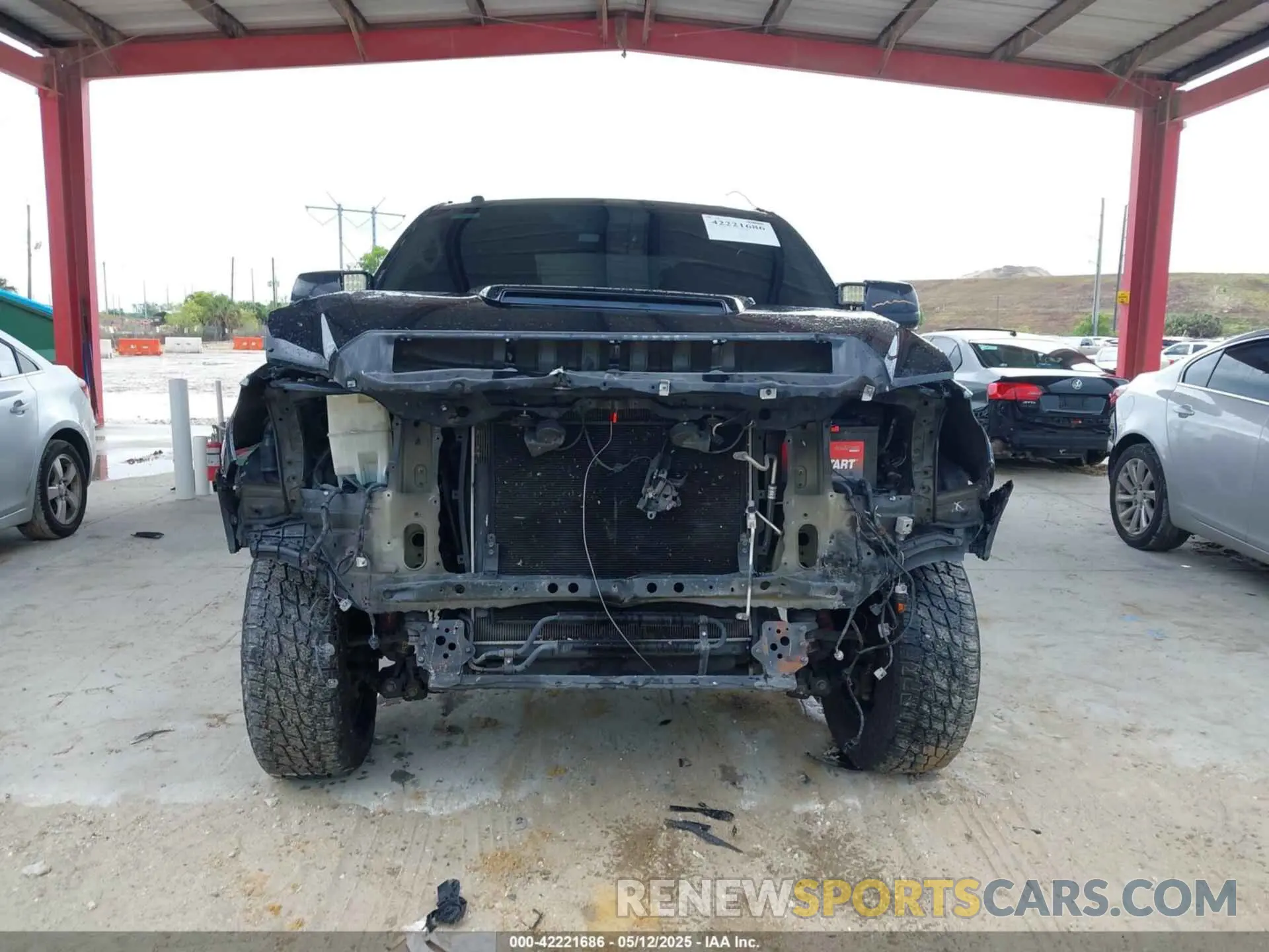 6 fotografías del automóvil dañado 5TFDY5F19KX833684 TOYOTA TUNDRA 2019