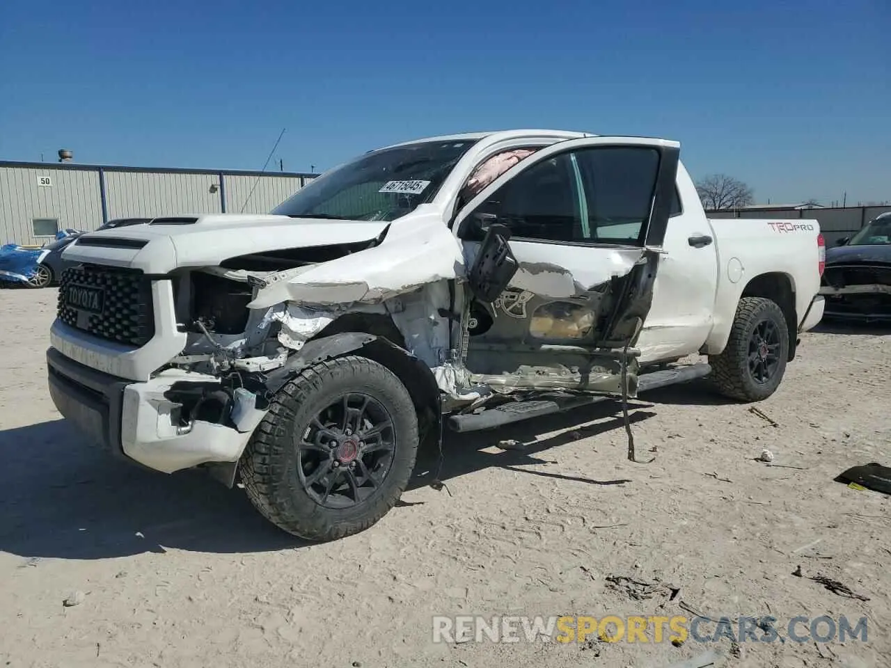 1 fotografías del automóvil dañado 5TFDY5F1XKX861476 TOYOTA TUNDRA 2019