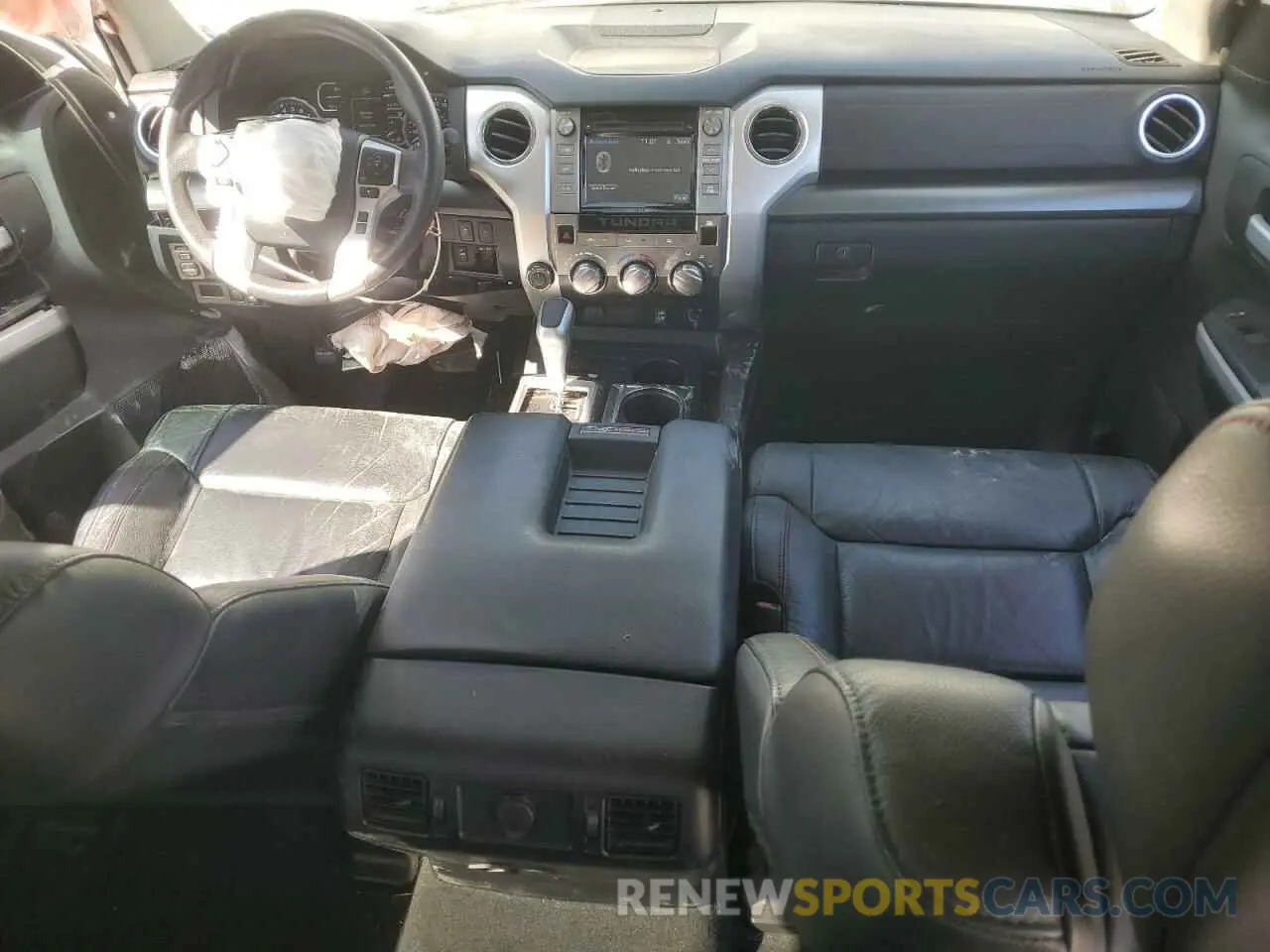 8 fotografías del automóvil dañado 5TFDY5F1XKX861476 TOYOTA TUNDRA 2019
