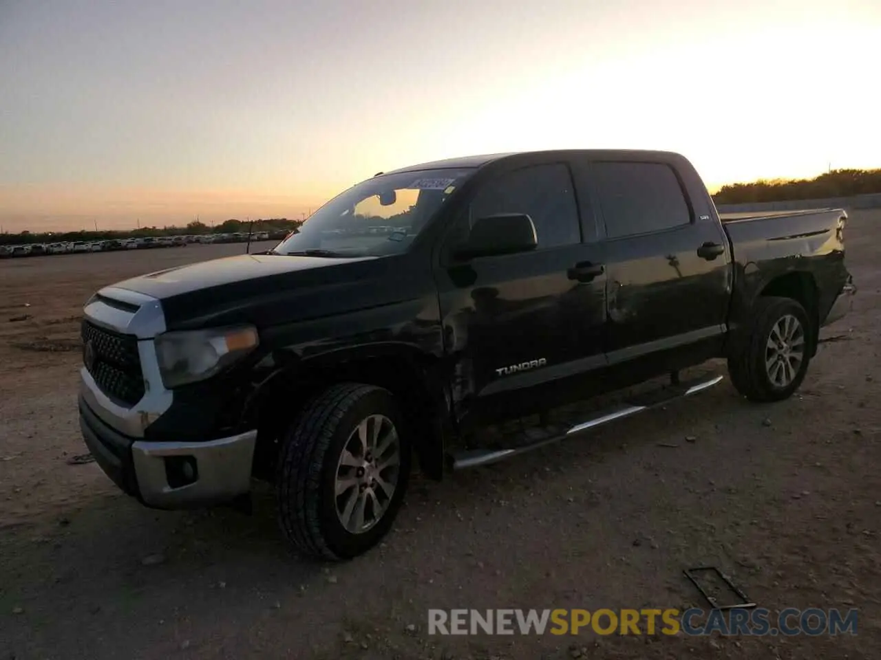 1 fotografías del automóvil dañado 5TFEM5F11KX139703 TOYOTA TUNDRA 2019