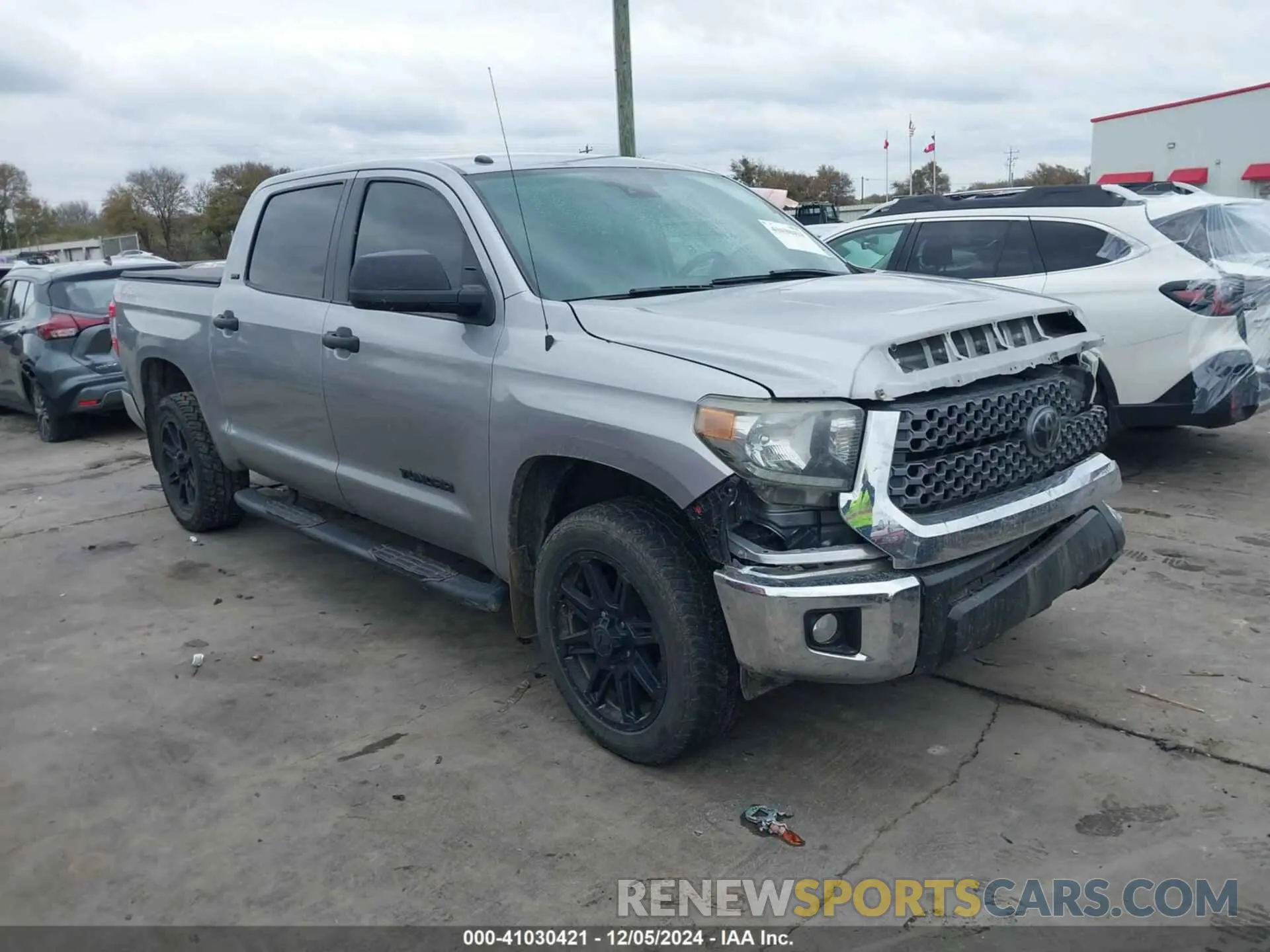 1 fotografías del automóvil dañado 5TFEM5F16KX144315 TOYOTA TUNDRA 2019