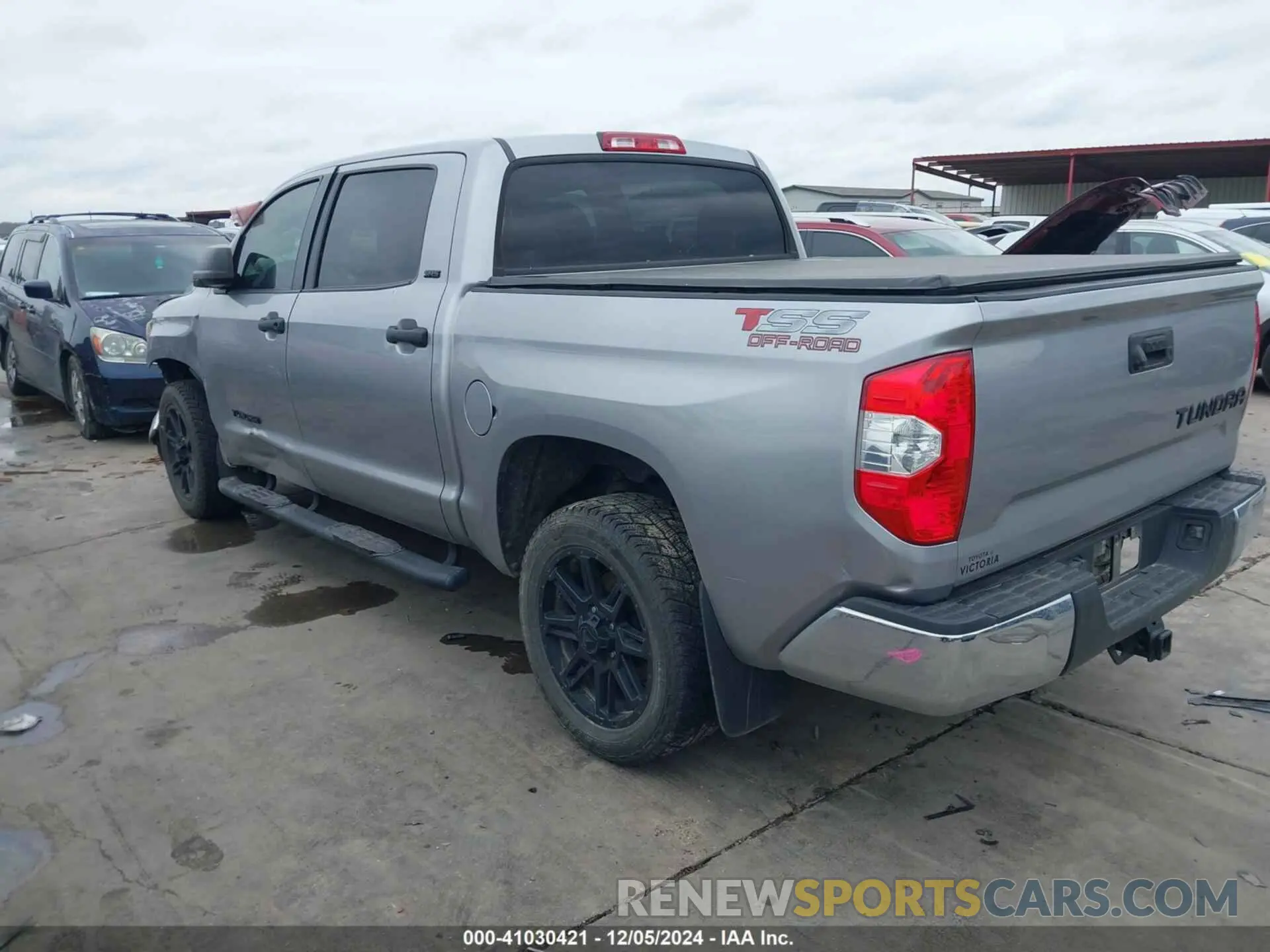 3 fotografías del automóvil dañado 5TFEM5F16KX144315 TOYOTA TUNDRA 2019