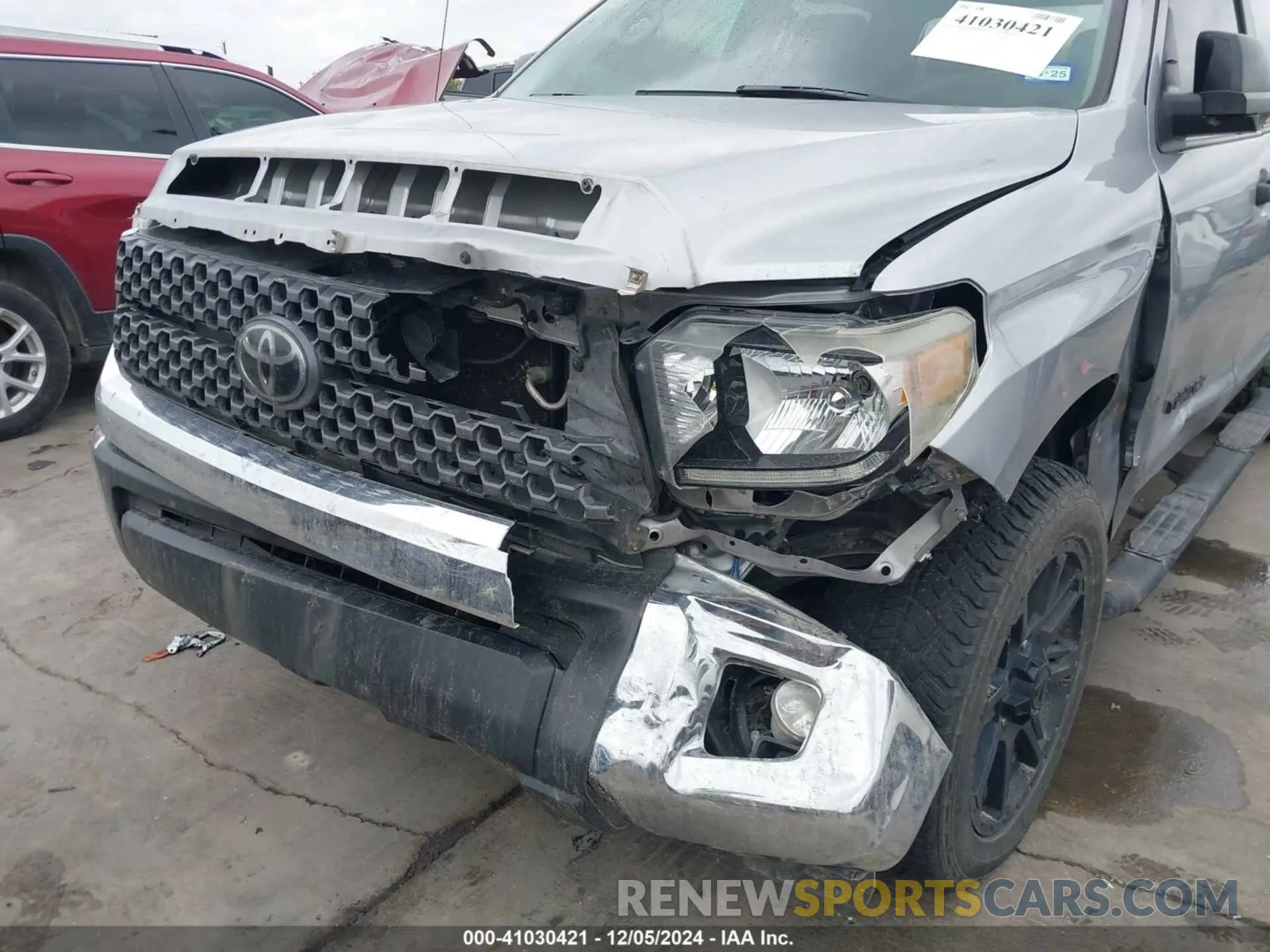 6 fotografías del automóvil dañado 5TFEM5F16KX144315 TOYOTA TUNDRA 2019