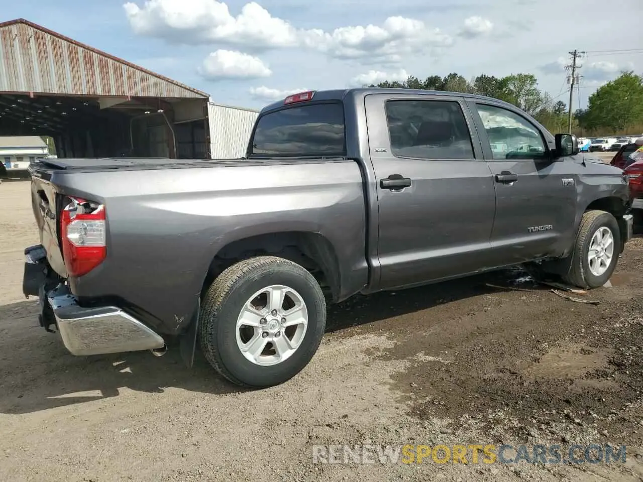 3 fotografías del automóvil dañado 5TFEY5F10KX244303 TOYOTA TUNDRA 2019