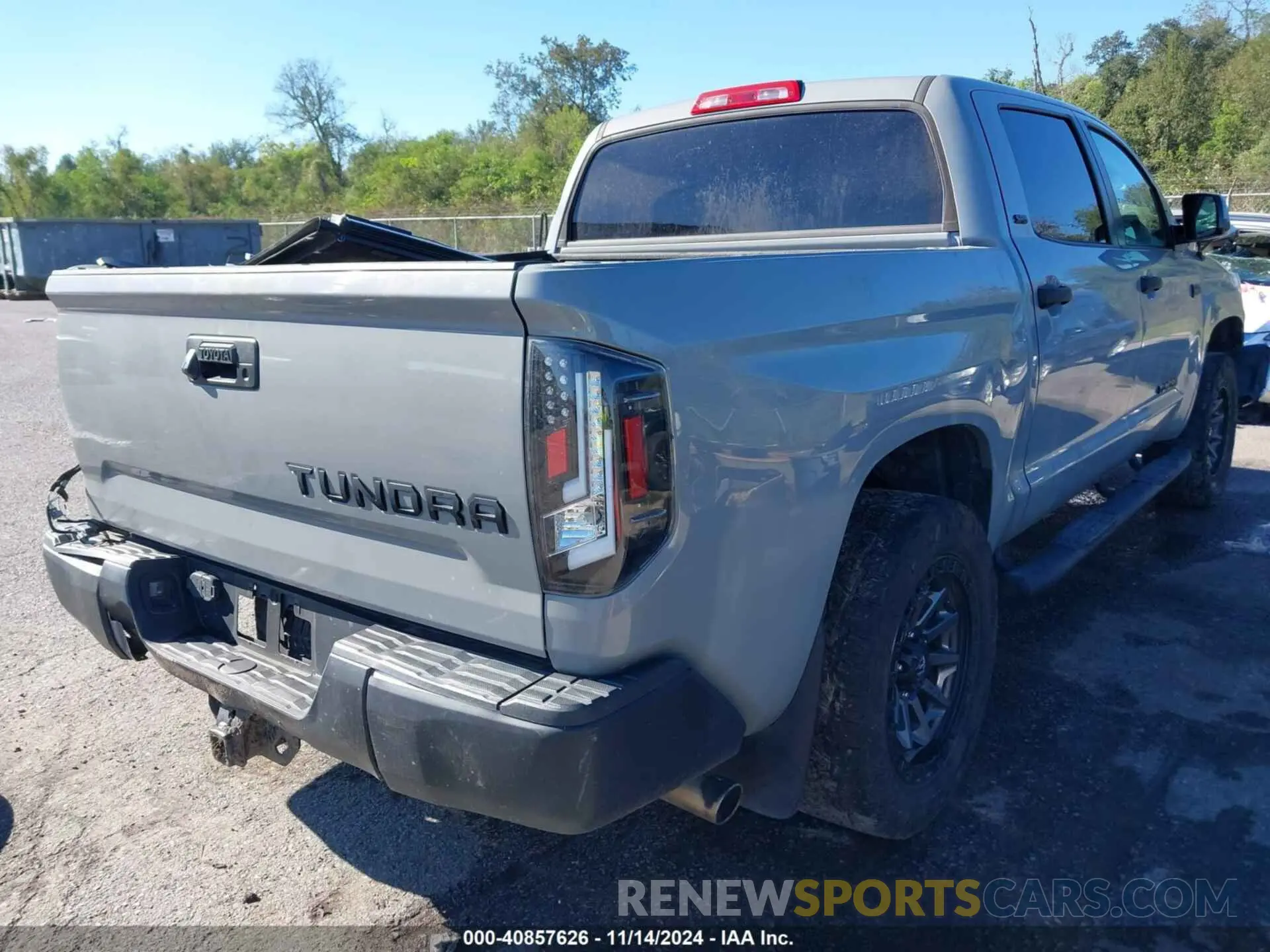 4 fotografías del automóvil dañado 5TFEY5F10KX251624 TOYOTA TUNDRA 2019