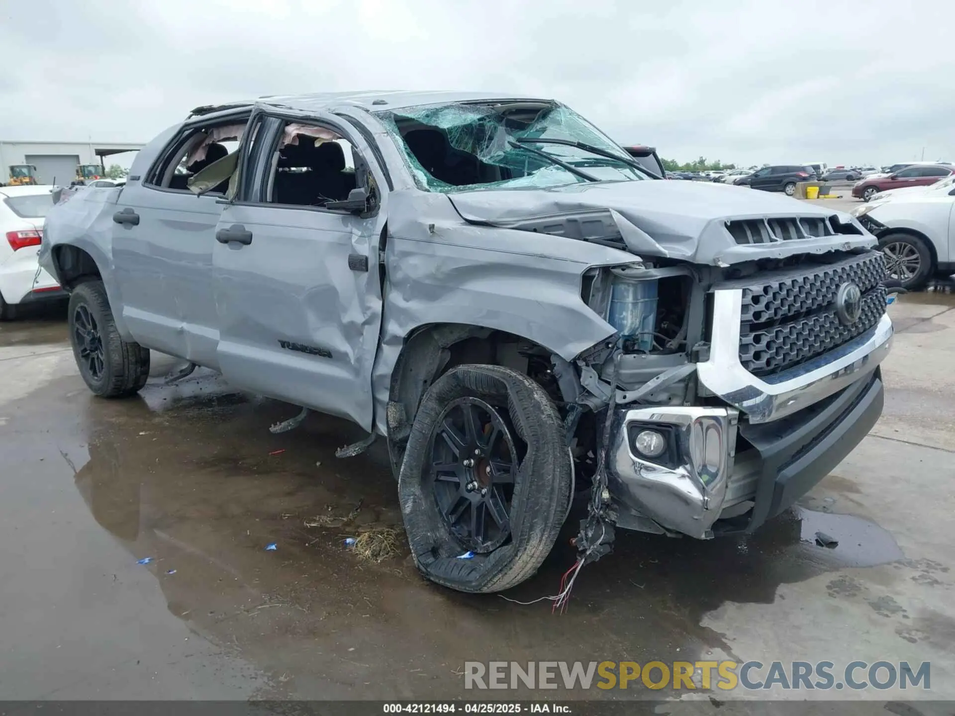 1 fotografías del automóvil dañado 5TFEY5F12KX245761 TOYOTA TUNDRA 2019