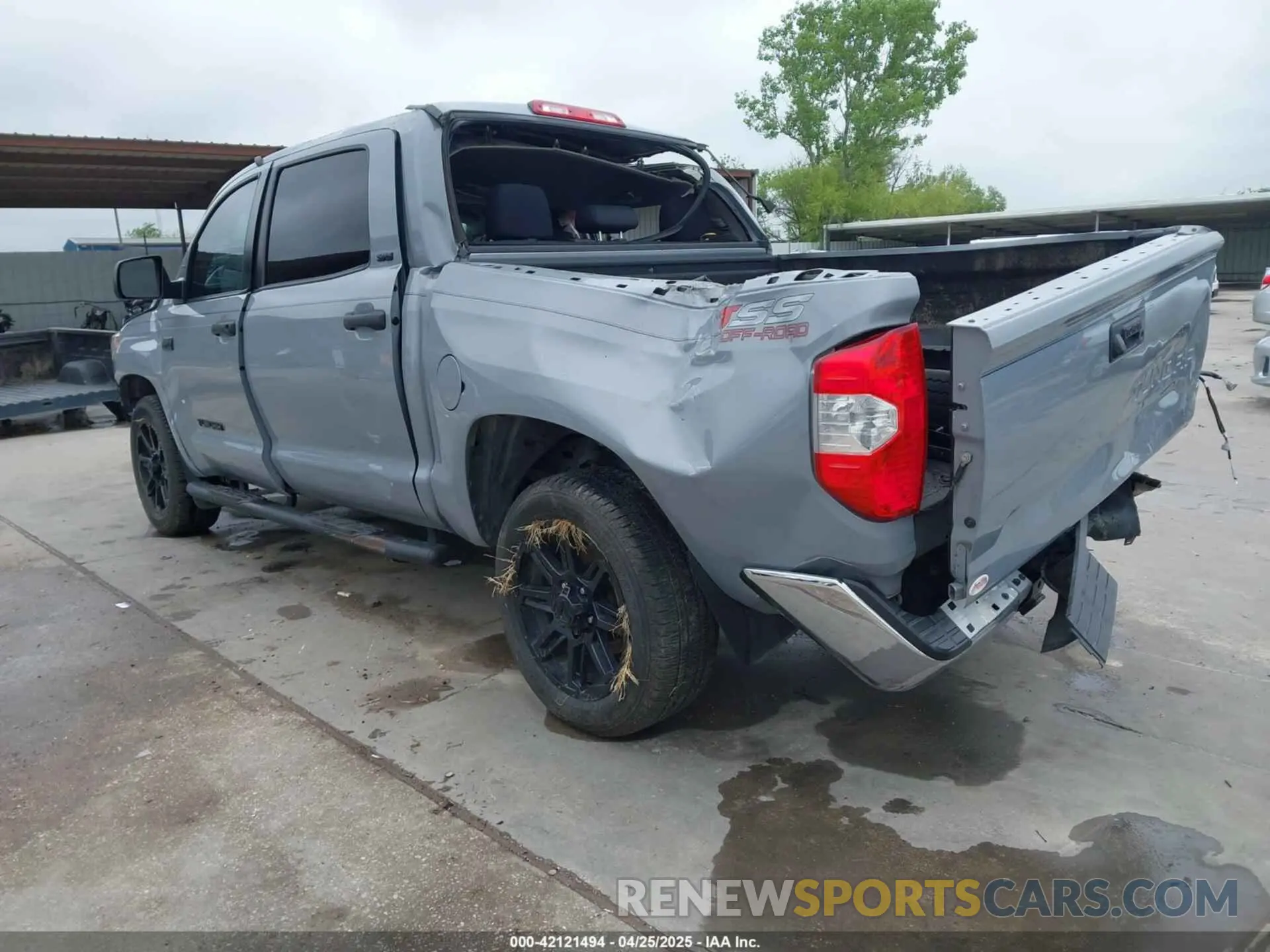 3 fotografías del automóvil dañado 5TFEY5F12KX245761 TOYOTA TUNDRA 2019