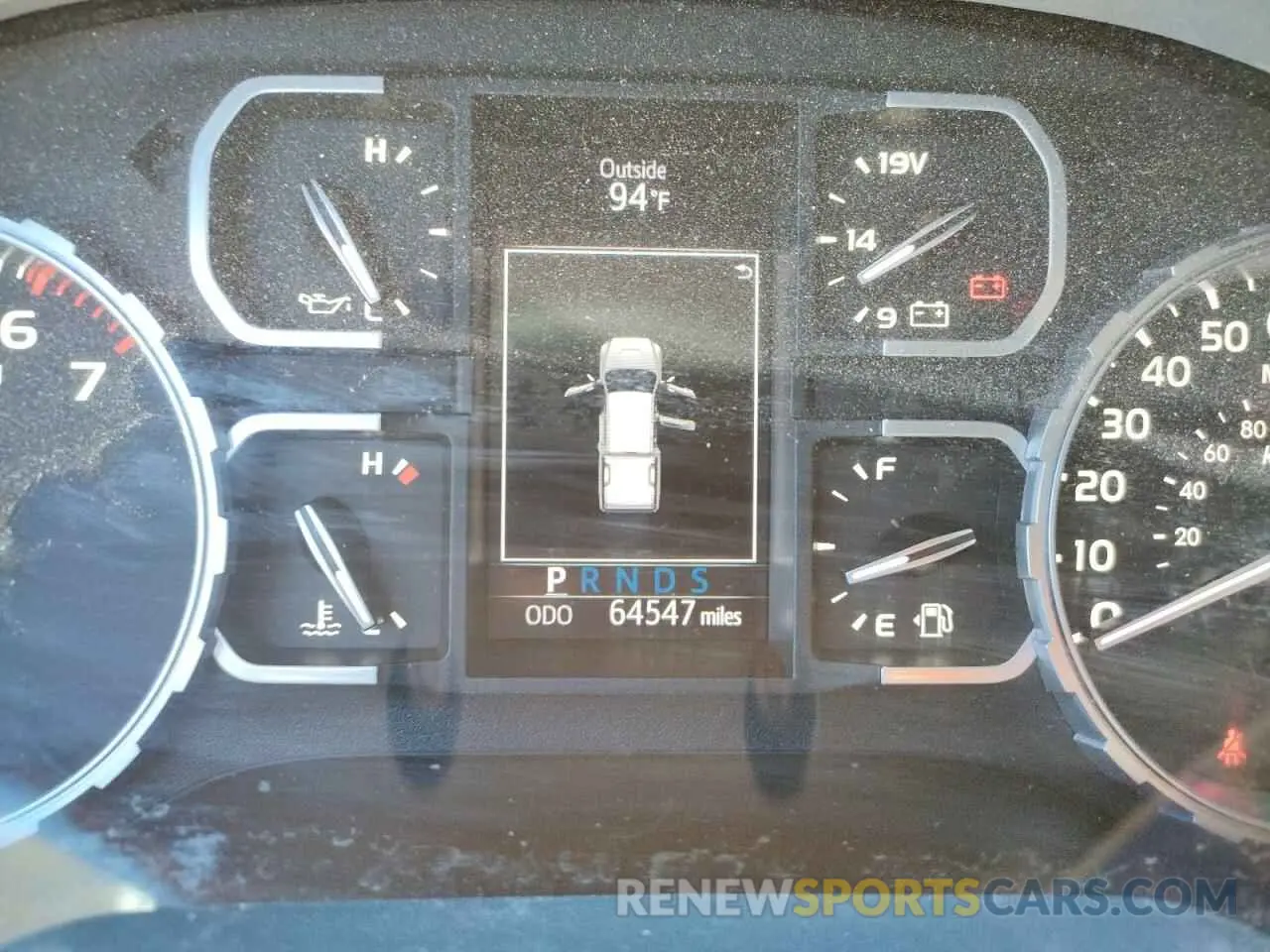 8 fotografías del automóvil dañado 5TFEY5F12KX253536 TOYOTA TUNDRA 2019