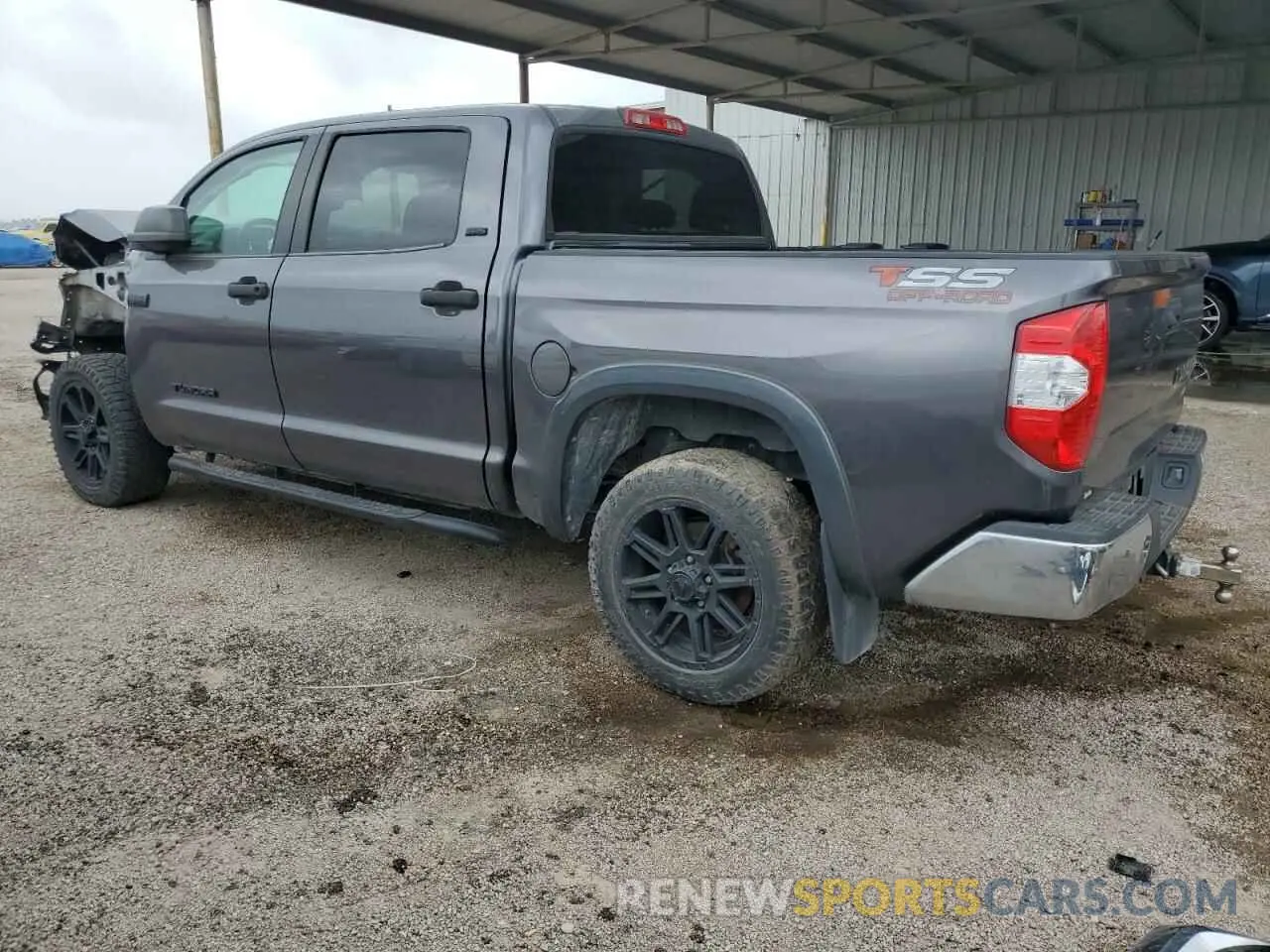 2 fotografías del automóvil dañado 5TFEY5F15KX249108 TOYOTA TUNDRA 2019
