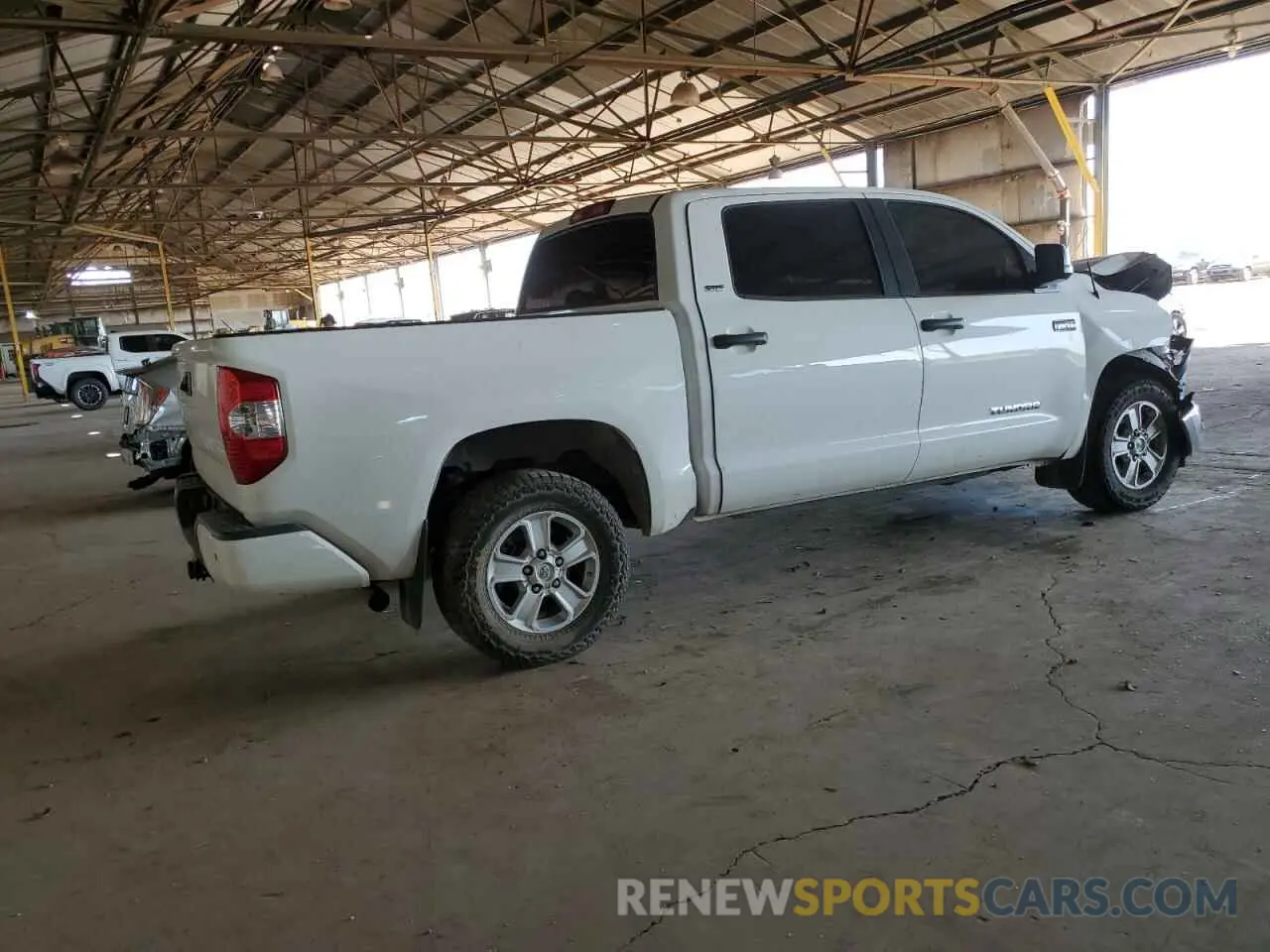 3 fotografías del automóvil dañado 5TFEY5F1XKX254594 TOYOTA TUNDRA 2019