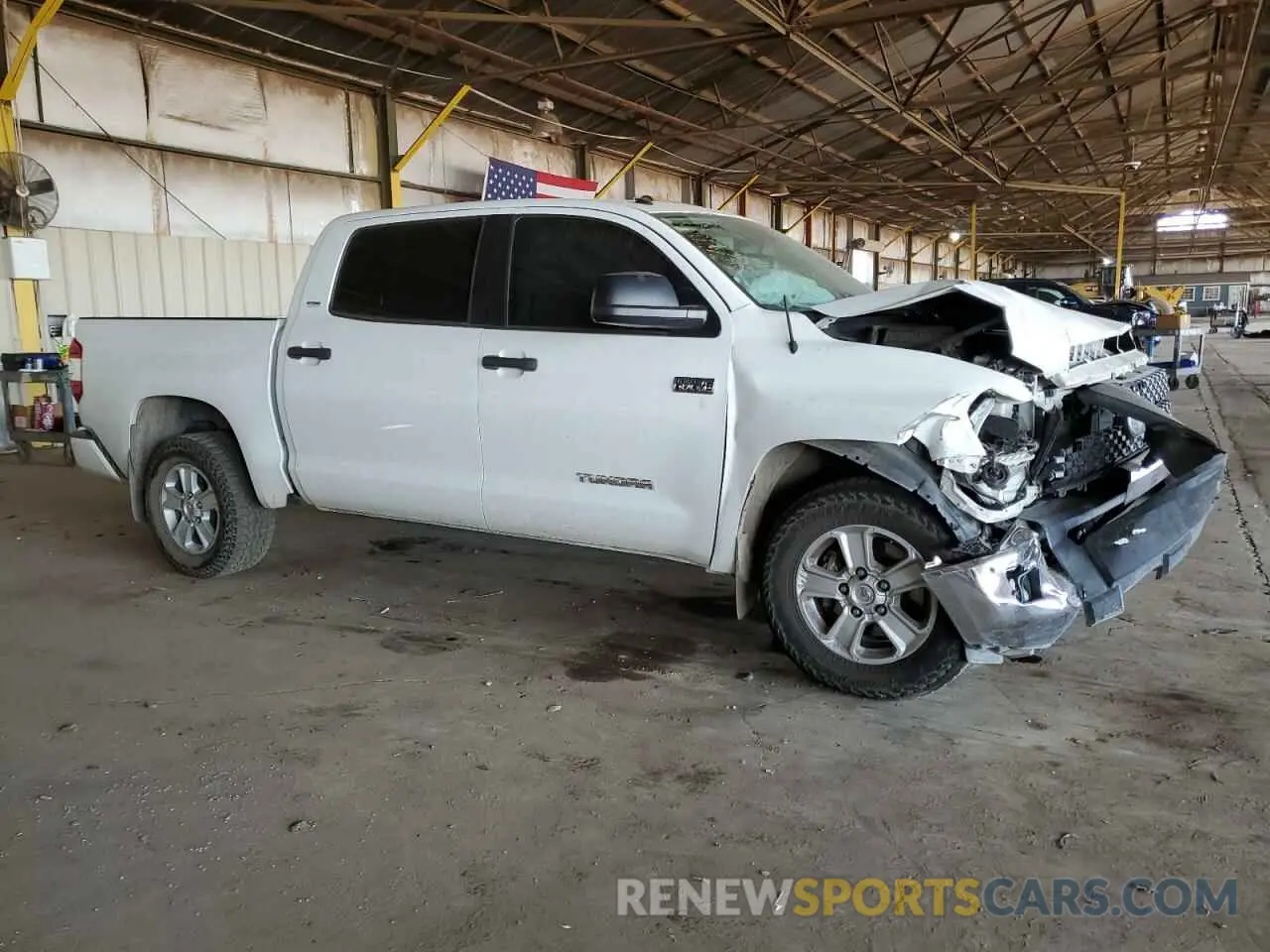 4 fotografías del automóvil dañado 5TFEY5F1XKX254594 TOYOTA TUNDRA 2019