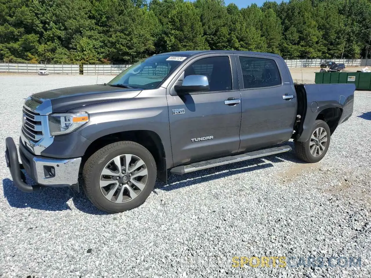 1 fotografías del automóvil dañado 5TFFY5F16KX250451 TOYOTA TUNDRA 2019