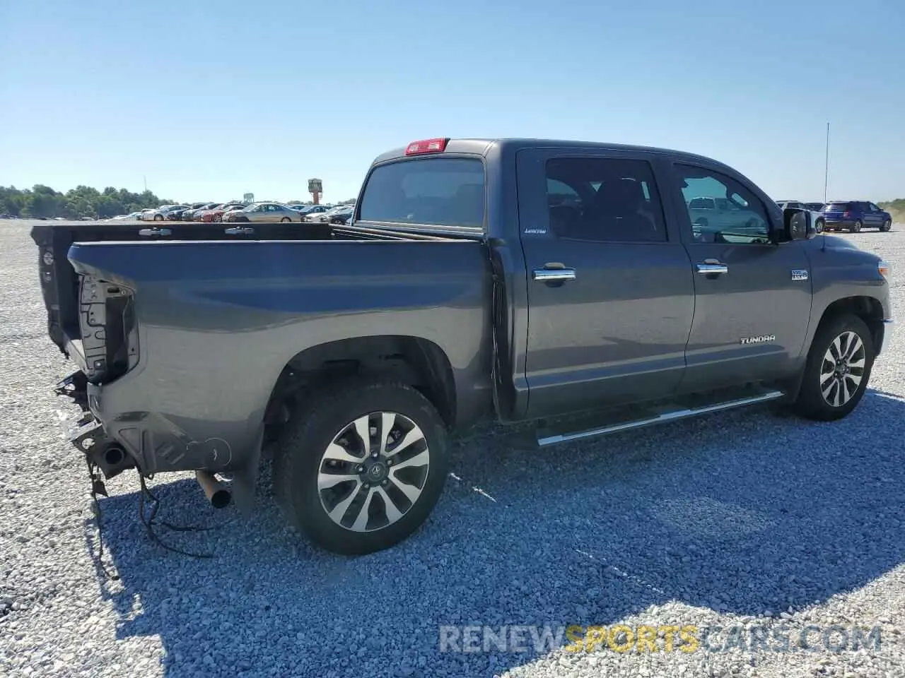 3 fotografías del automóvil dañado 5TFFY5F16KX250451 TOYOTA TUNDRA 2019