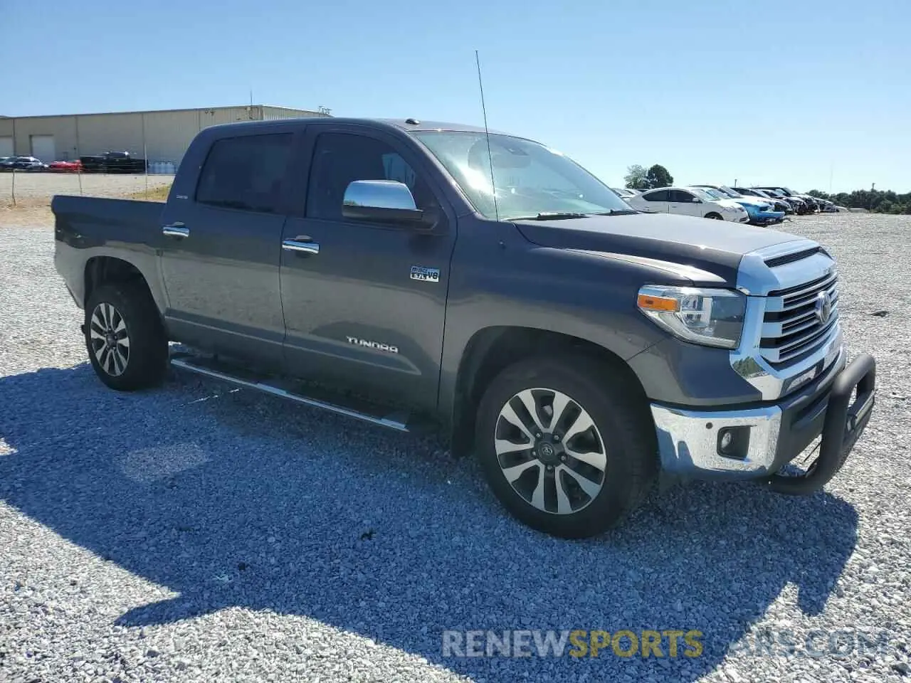 4 fotografías del automóvil dañado 5TFFY5F16KX250451 TOYOTA TUNDRA 2019