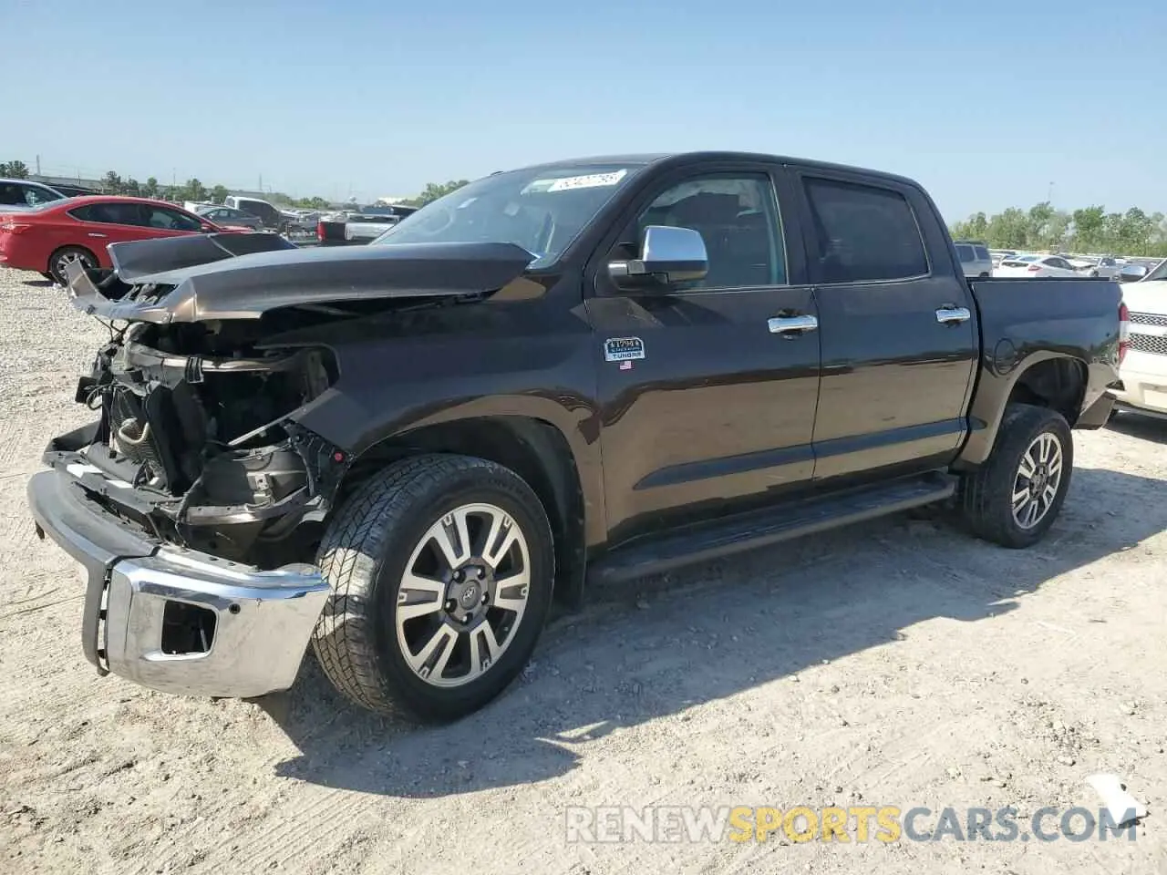 1 fotografías del automóvil dañado 5TFGY5F16KX248932 TOYOTA TUNDRA 2019