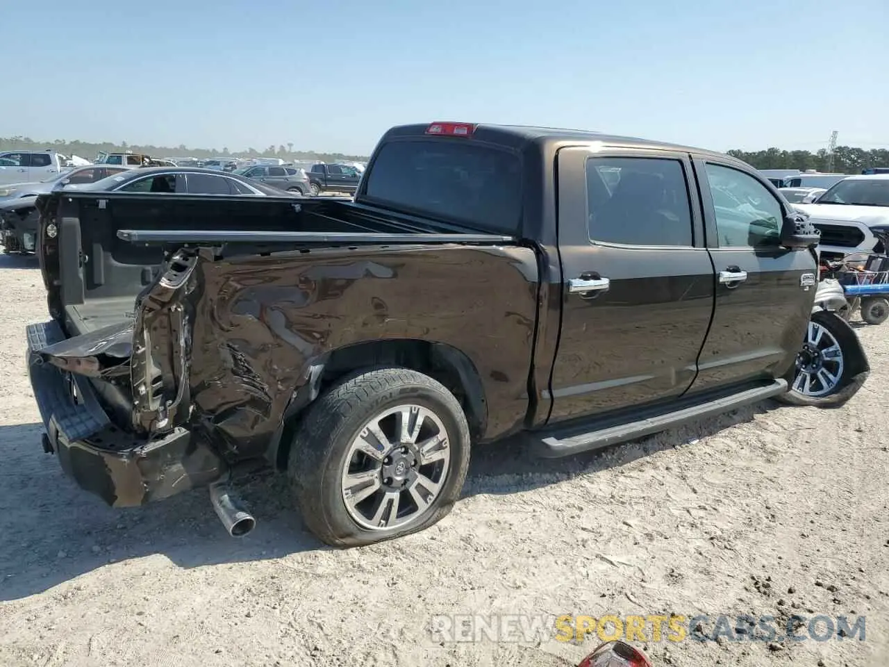 3 fotografías del automóvil dañado 5TFGY5F16KX248932 TOYOTA TUNDRA 2019