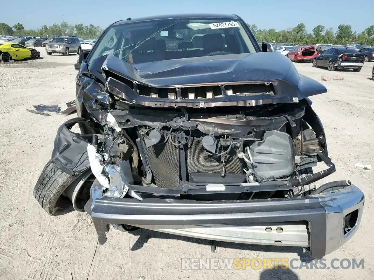 5 fotografías del automóvil dañado 5TFGY5F16KX248932 TOYOTA TUNDRA 2019