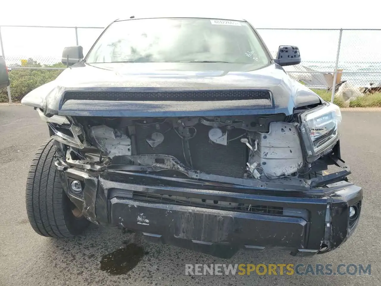 5 fotografías del automóvil dañado 5TFGY5F18KX249757 TOYOTA TUNDRA 2019