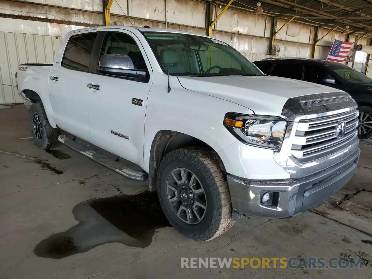 4 fotografías del automóvil dañado 5TFHY5F10KX857664 TOYOTA TUNDRA 2019