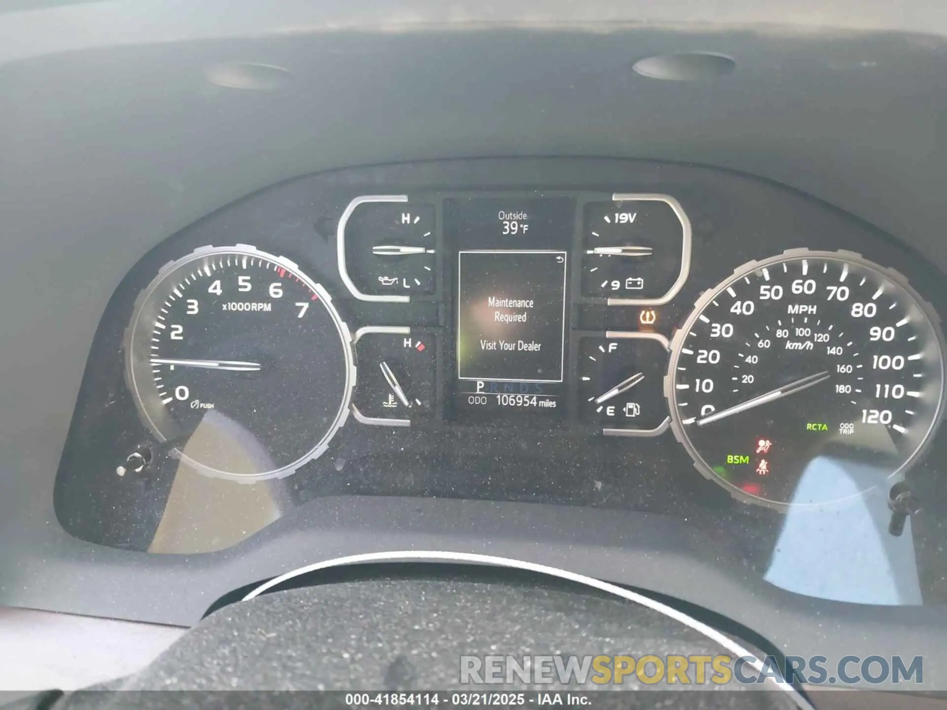 7 fotografías del automóvil dañado 5TFHY5F11KX787883 TOYOTA TUNDRA 2019