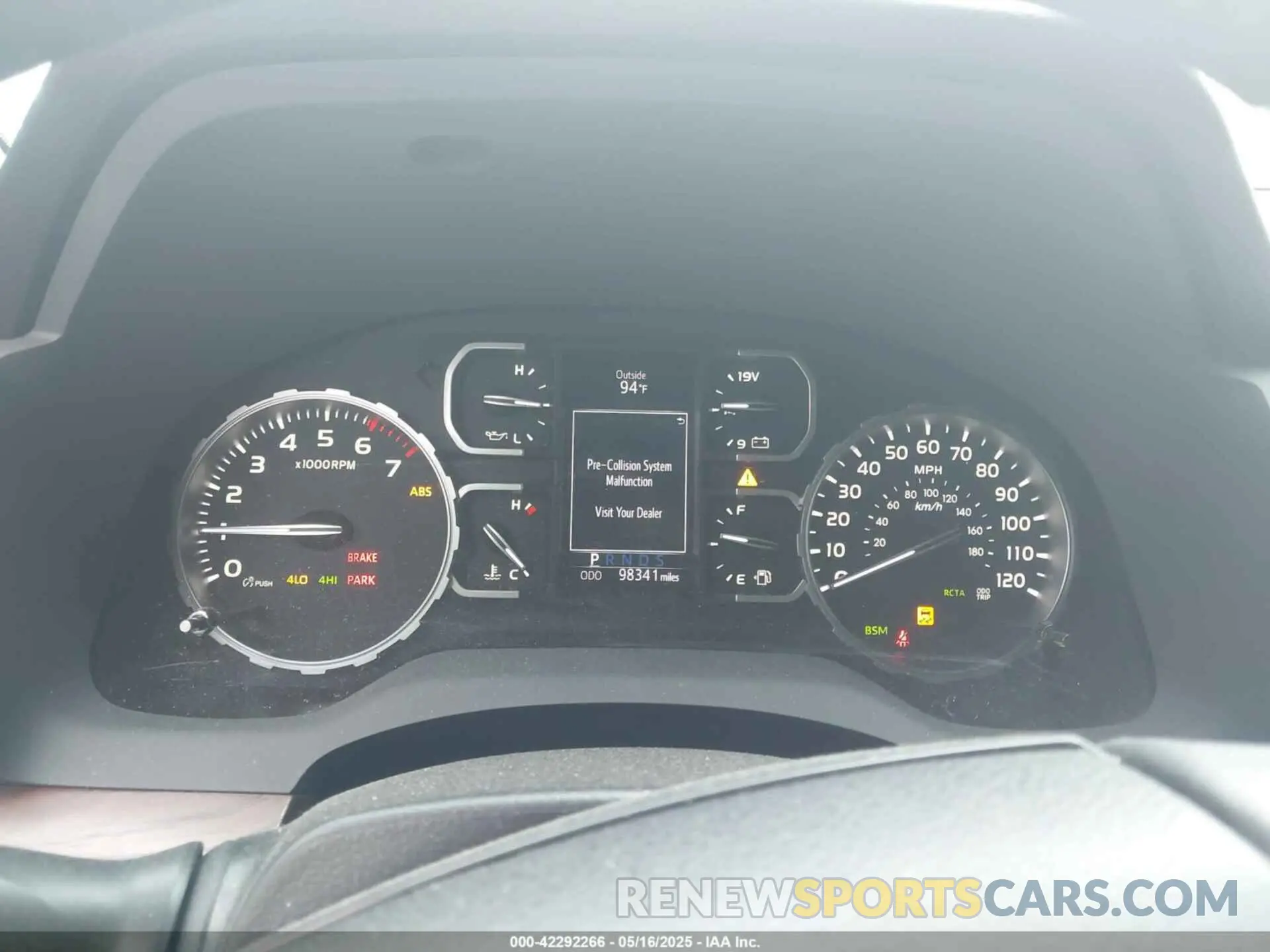 7 fotografías del automóvil dañado 5TFHY5F15KX777874 TOYOTA TUNDRA 2019