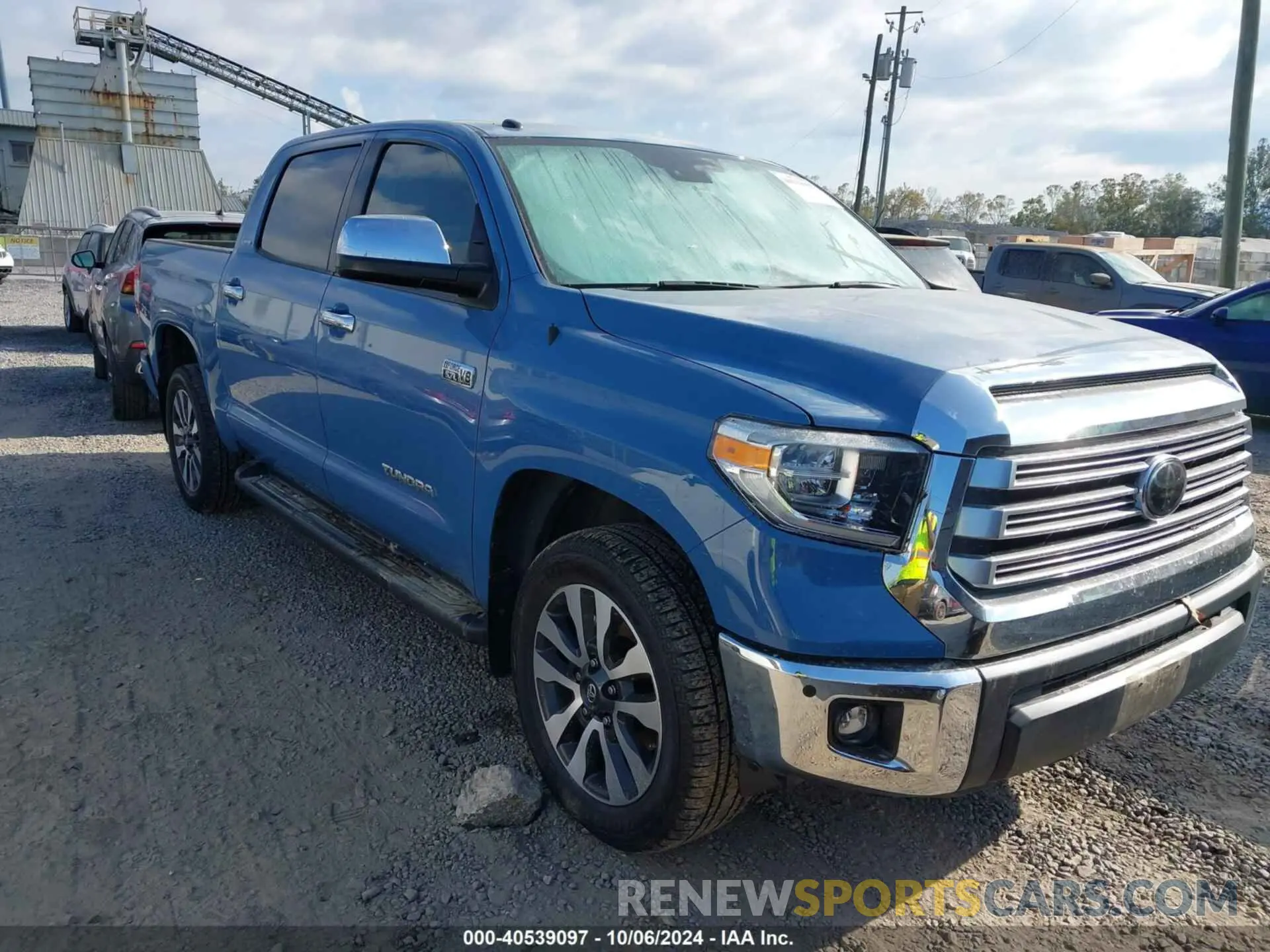 1 fotografías del automóvil dañado 5TFHY5F17KX794210 TOYOTA TUNDRA 2019