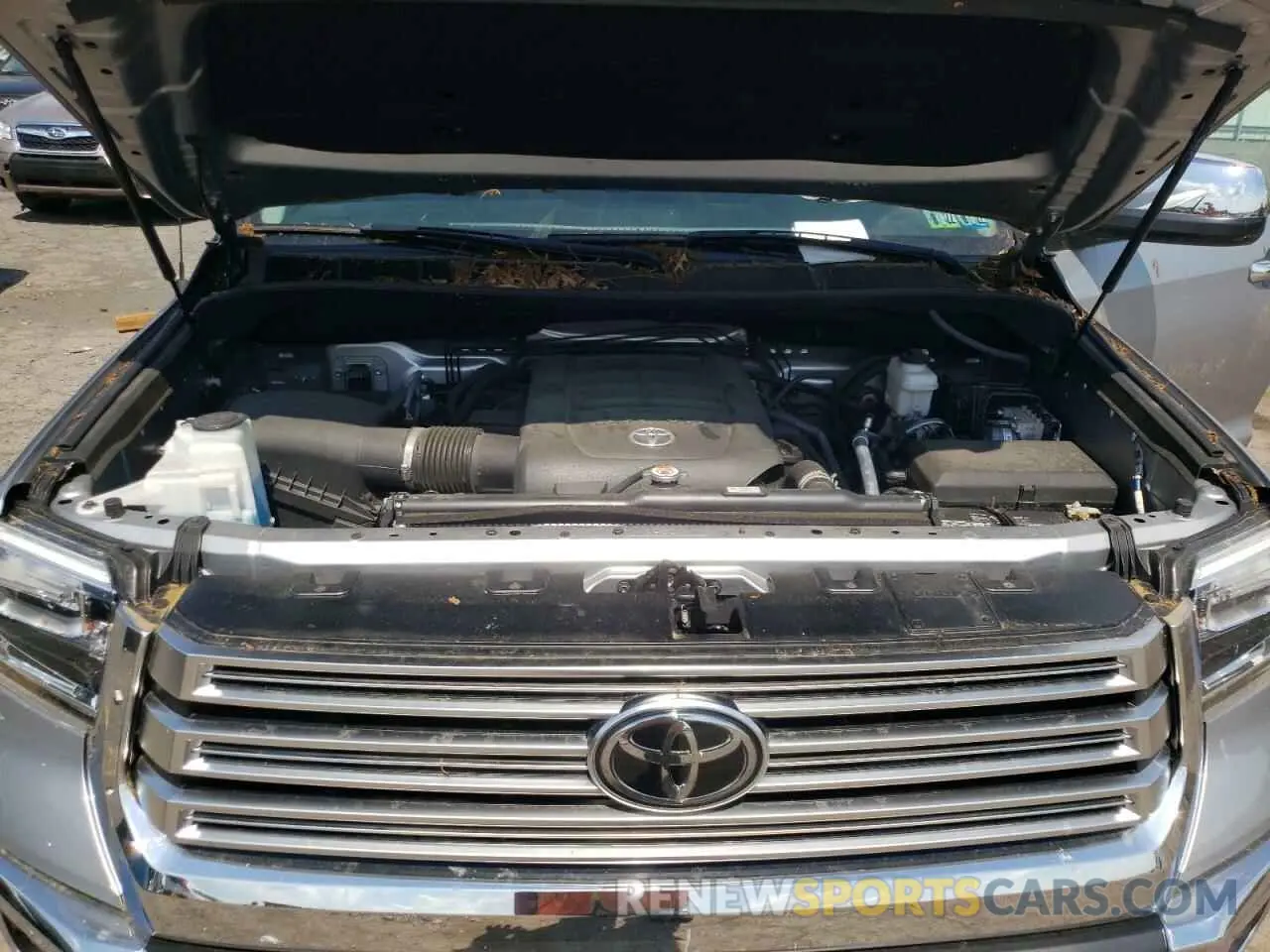 7 fotografías del automóvil dañado 5TFHY5F17KX805464 TOYOTA TUNDRA 2019