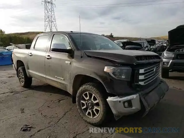 11 fotografías del automóvil dañado 5TFHY5F17KX857306 TOYOTA TUNDRA 2019