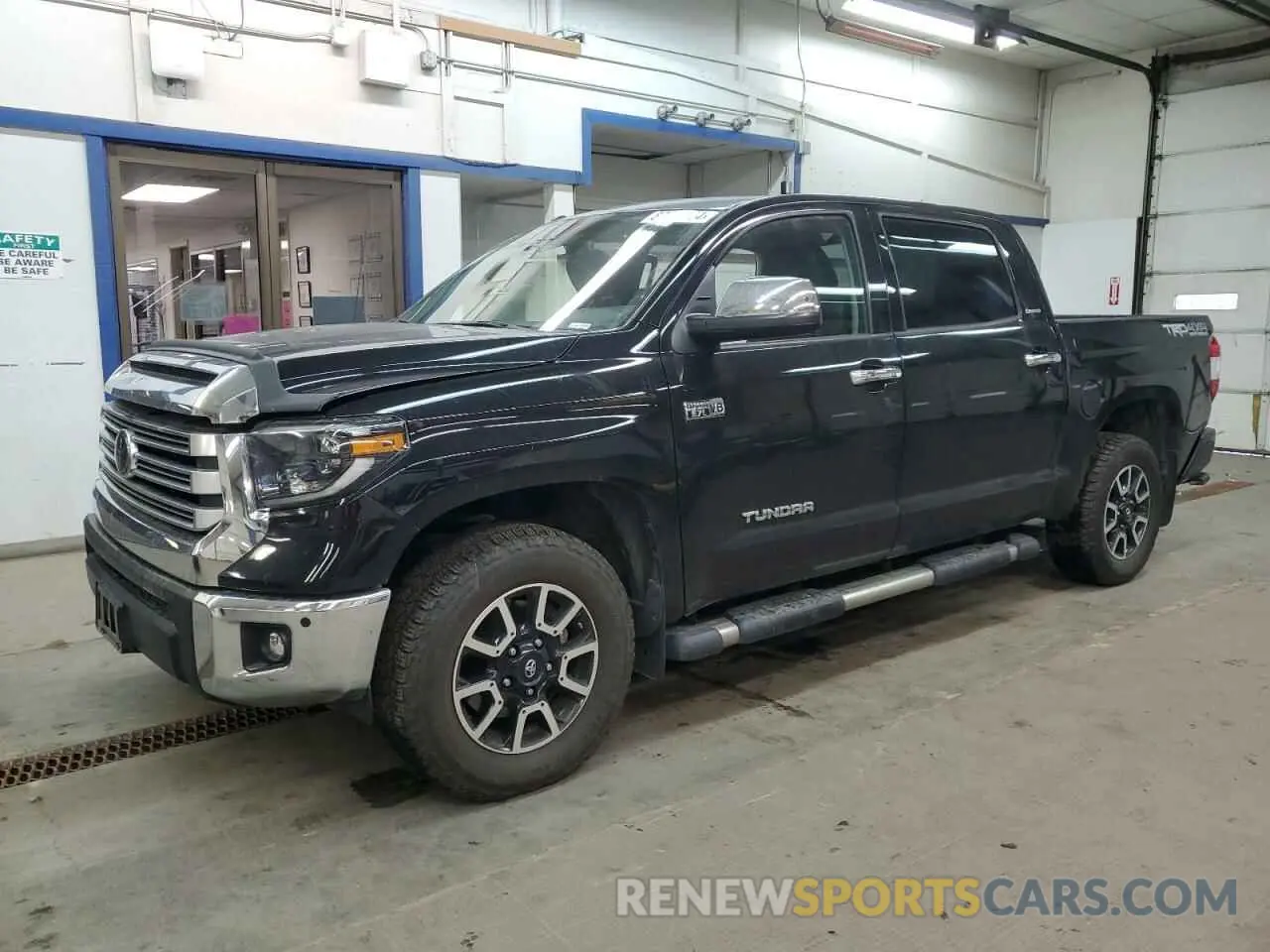 1 fotografías del automóvil dañado 5TFHY5F19KX800847 TOYOTA TUNDRA 2019