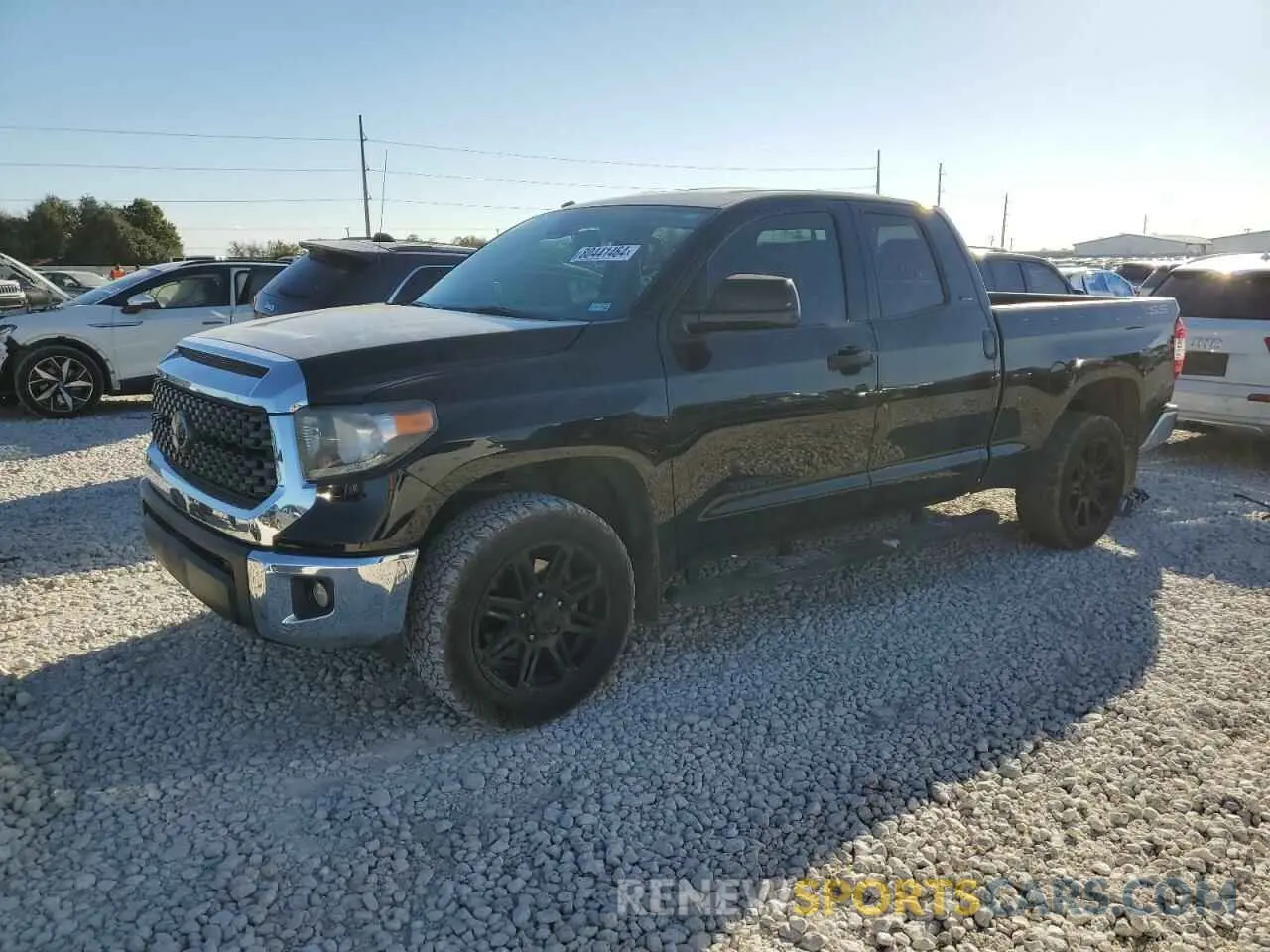 1 fotografías del automóvil dañado 5TFRM5F11KX136995 TOYOTA TUNDRA 2019