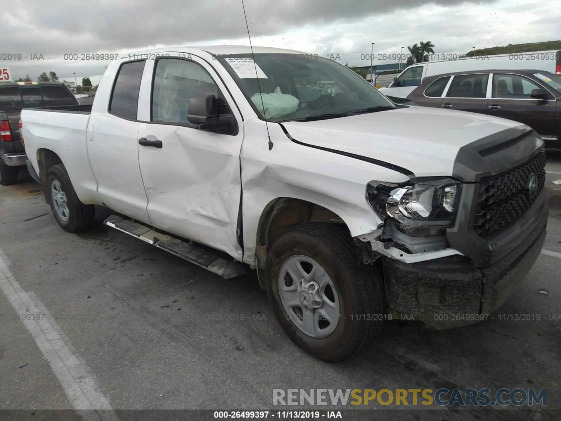 1 fotografías del automóvil dañado 5TFRM5F12KX140845 TOYOTA TUNDRA 2019