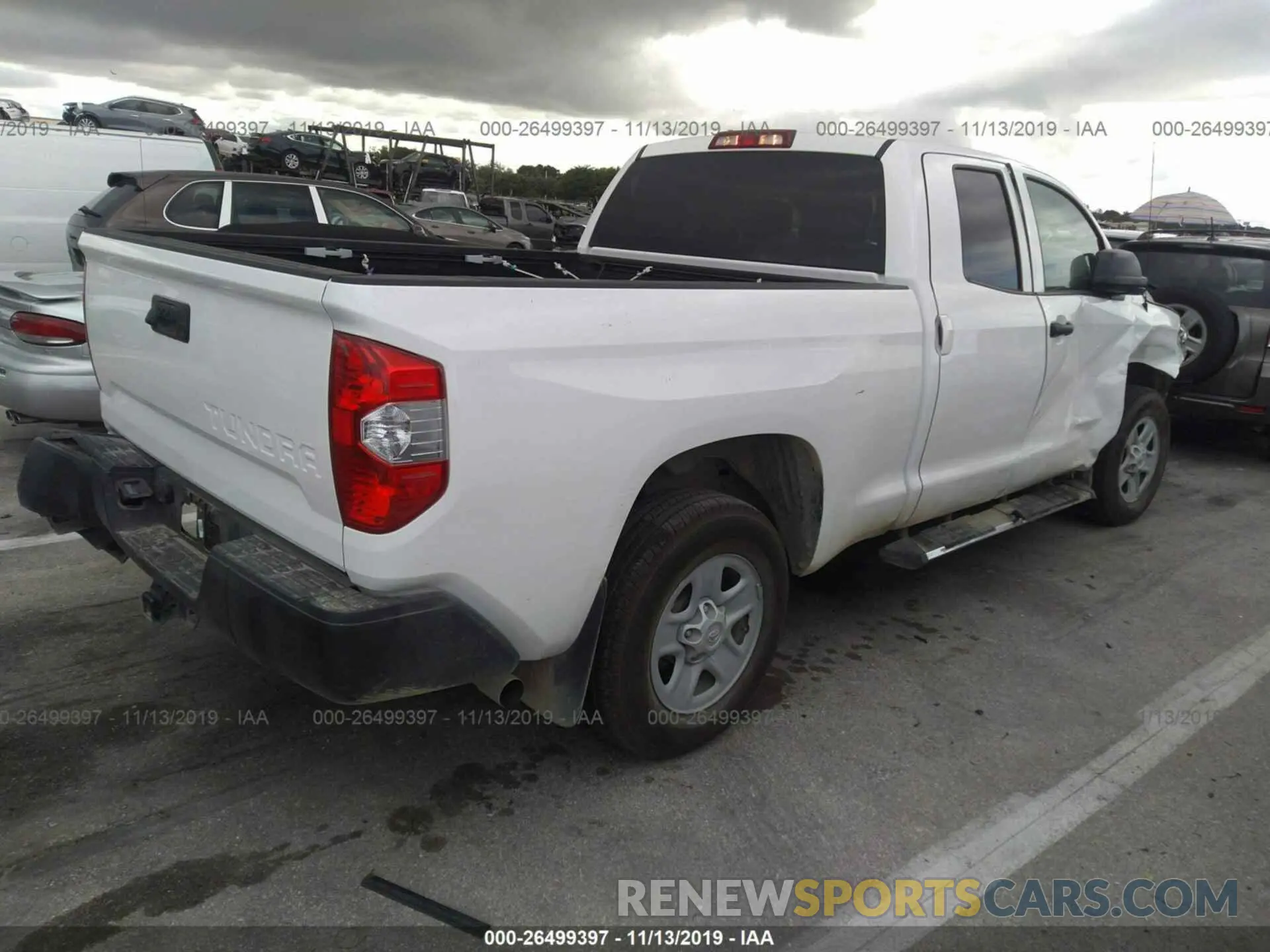 4 fotografías del automóvil dañado 5TFRM5F12KX140845 TOYOTA TUNDRA 2019