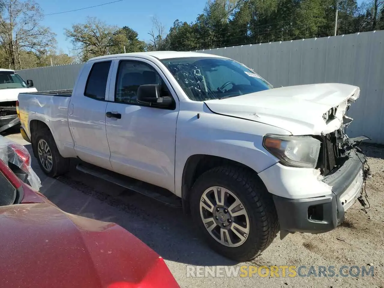 4 fotografías del automóvil dañado 5TFRM5F16KX144493 TOYOTA TUNDRA 2019