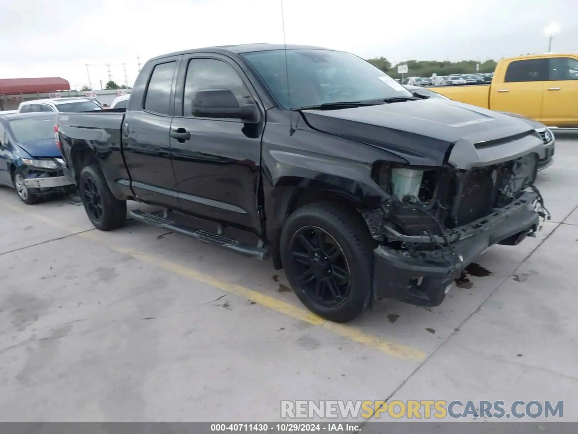 1 fotografías del automóvil dañado 5TFRM5F17KX139805 TOYOTA TUNDRA 2019
