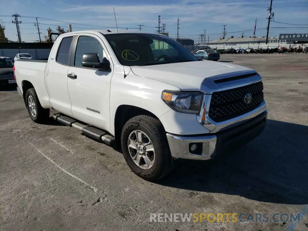 1 fotografías del automóvil dañado 5TFRM5F18KX141899 TOYOTA TUNDRA 2019
