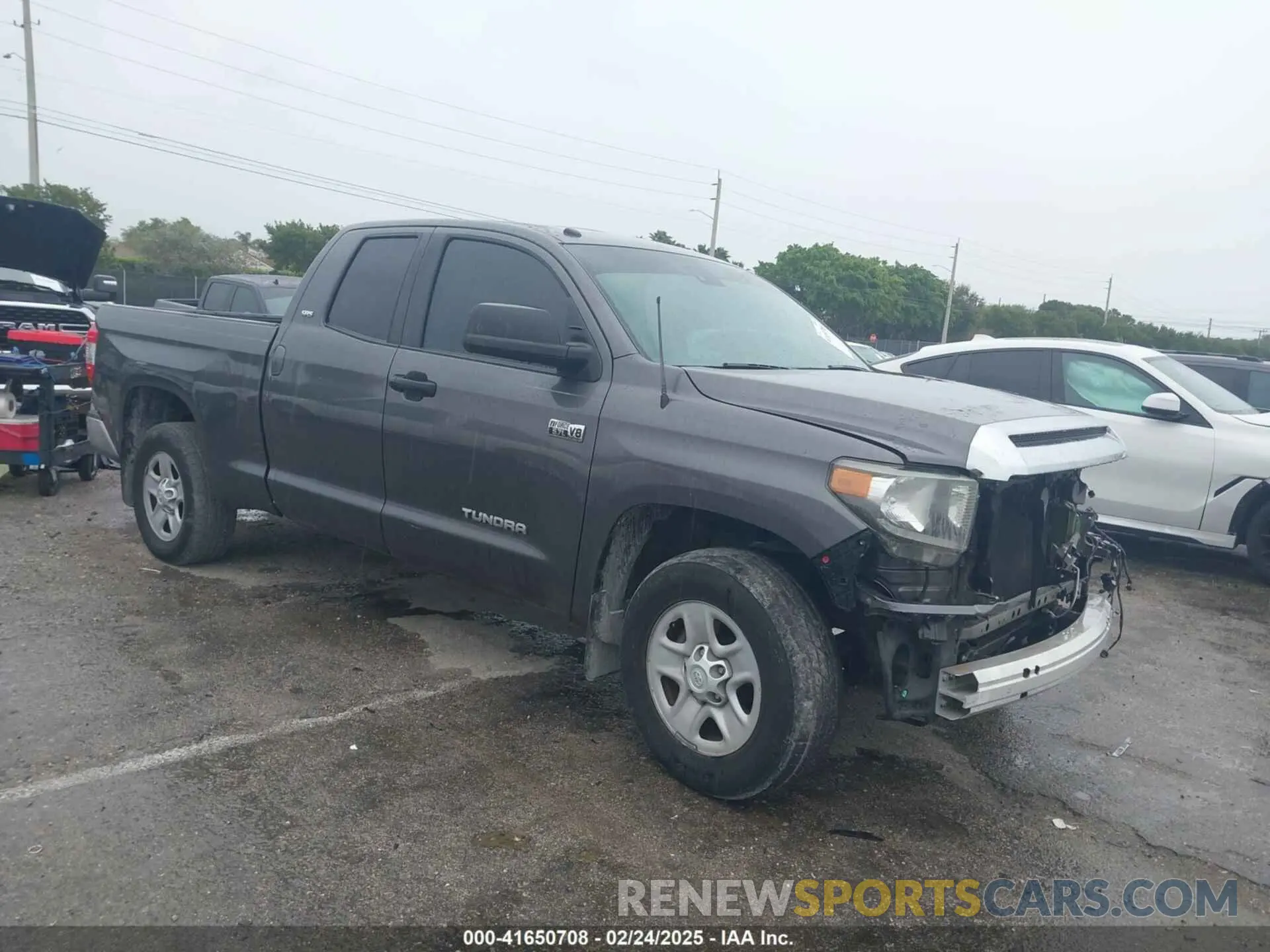 1 fotografías del automóvil dañado 5TFRY5F16KX246087 TOYOTA TUNDRA 2019