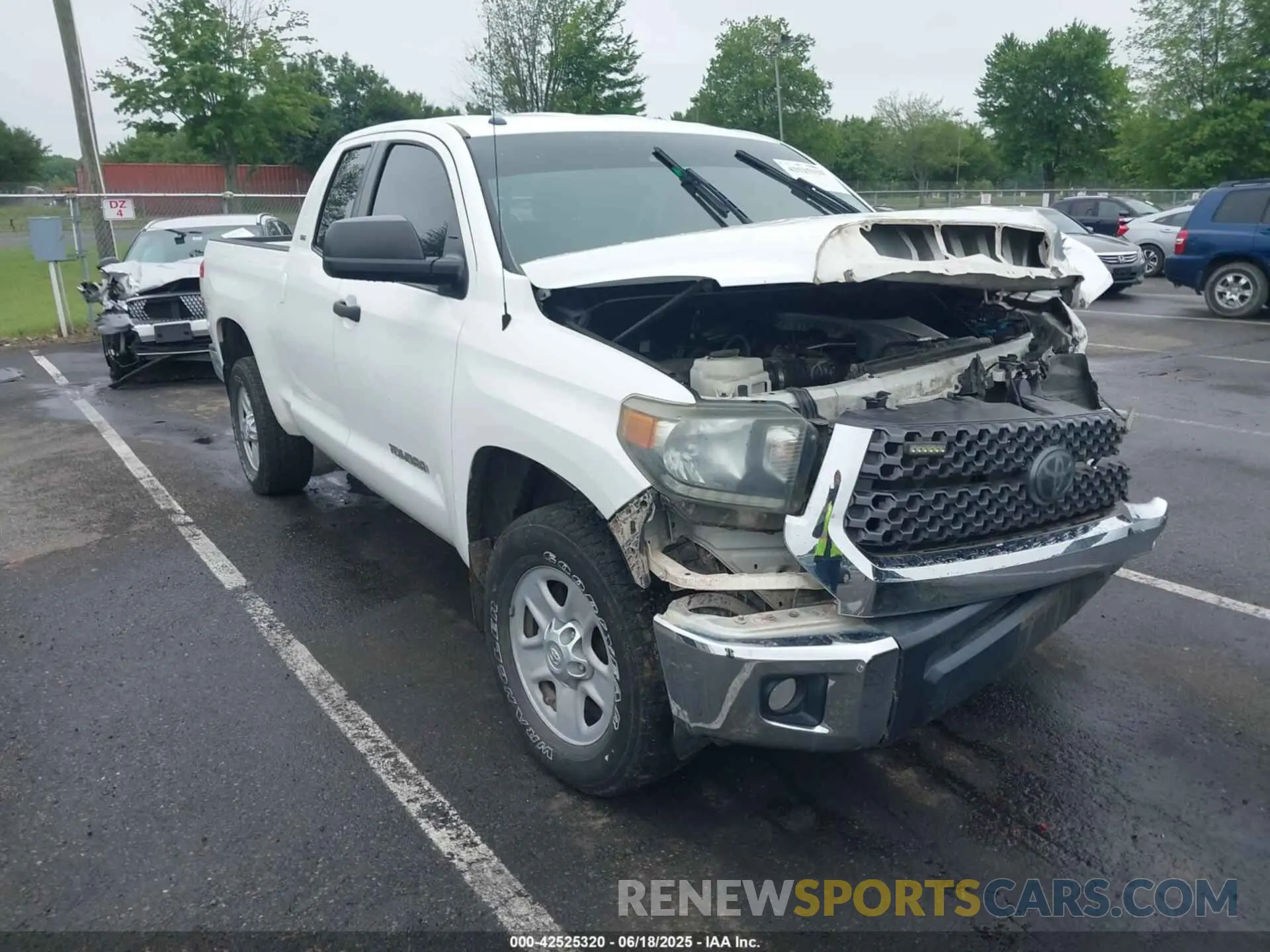 1 fotografías del automóvil dañado 5TFUM5F17KX080961 TOYOTA TUNDRA 2019