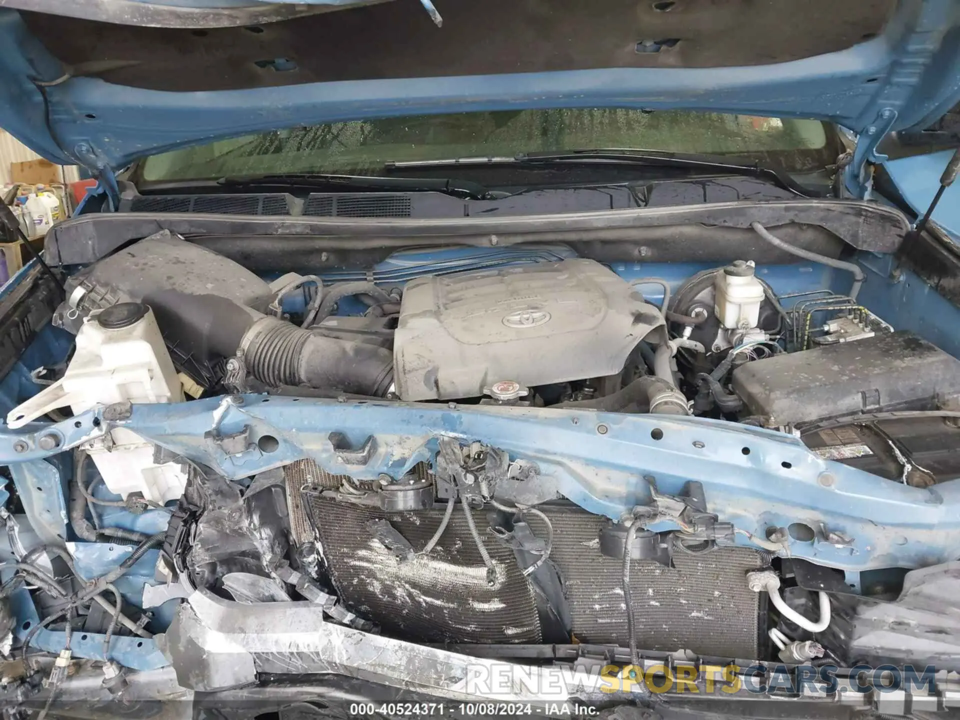 10 fotografías del automóvil dañado 5TFUY5F16KX784234 TOYOTA TUNDRA 2019
