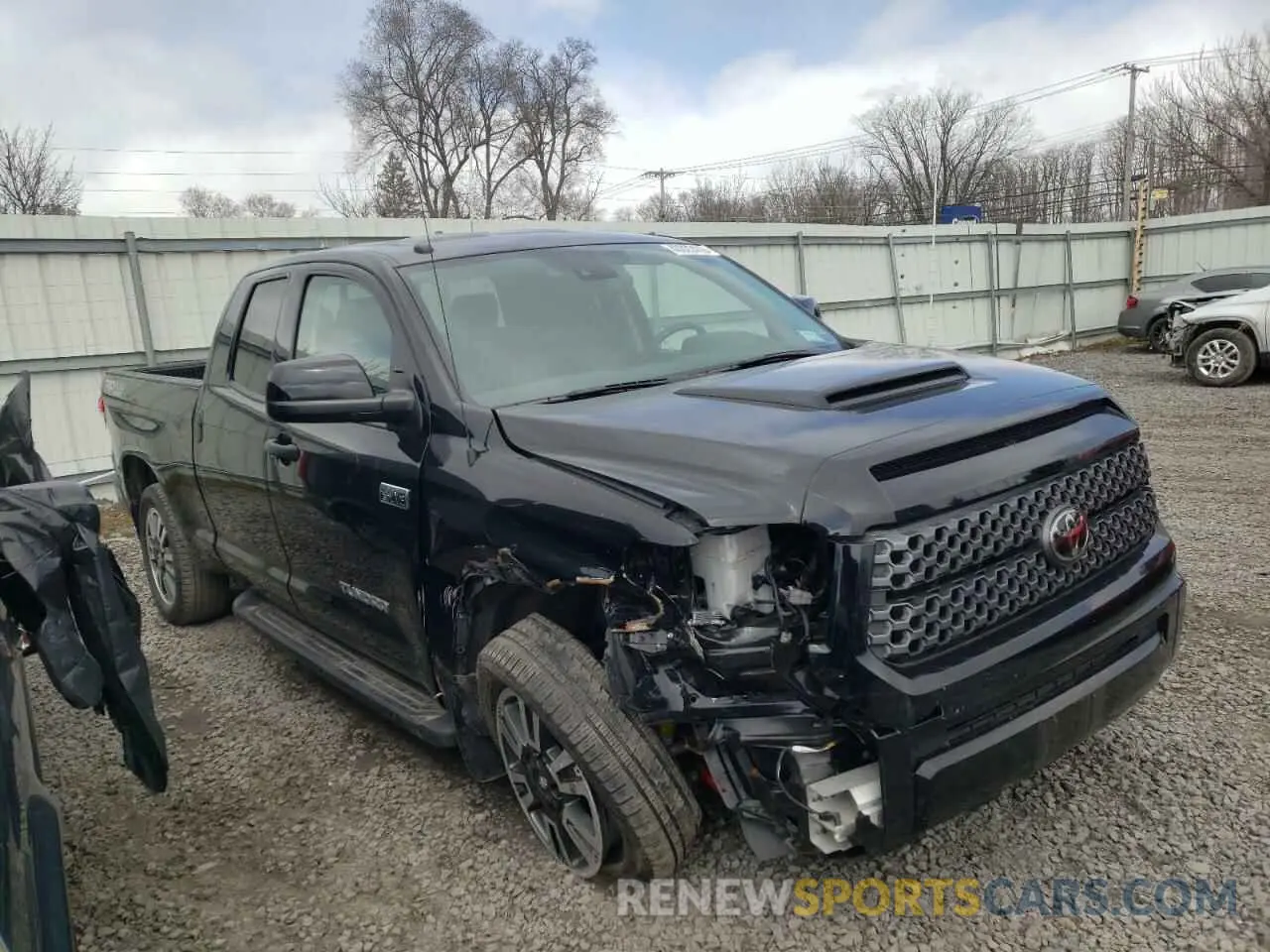 1 fotografías del automóvil dañado 5TFUY5F16KX841418 TOYOTA TUNDRA 2019