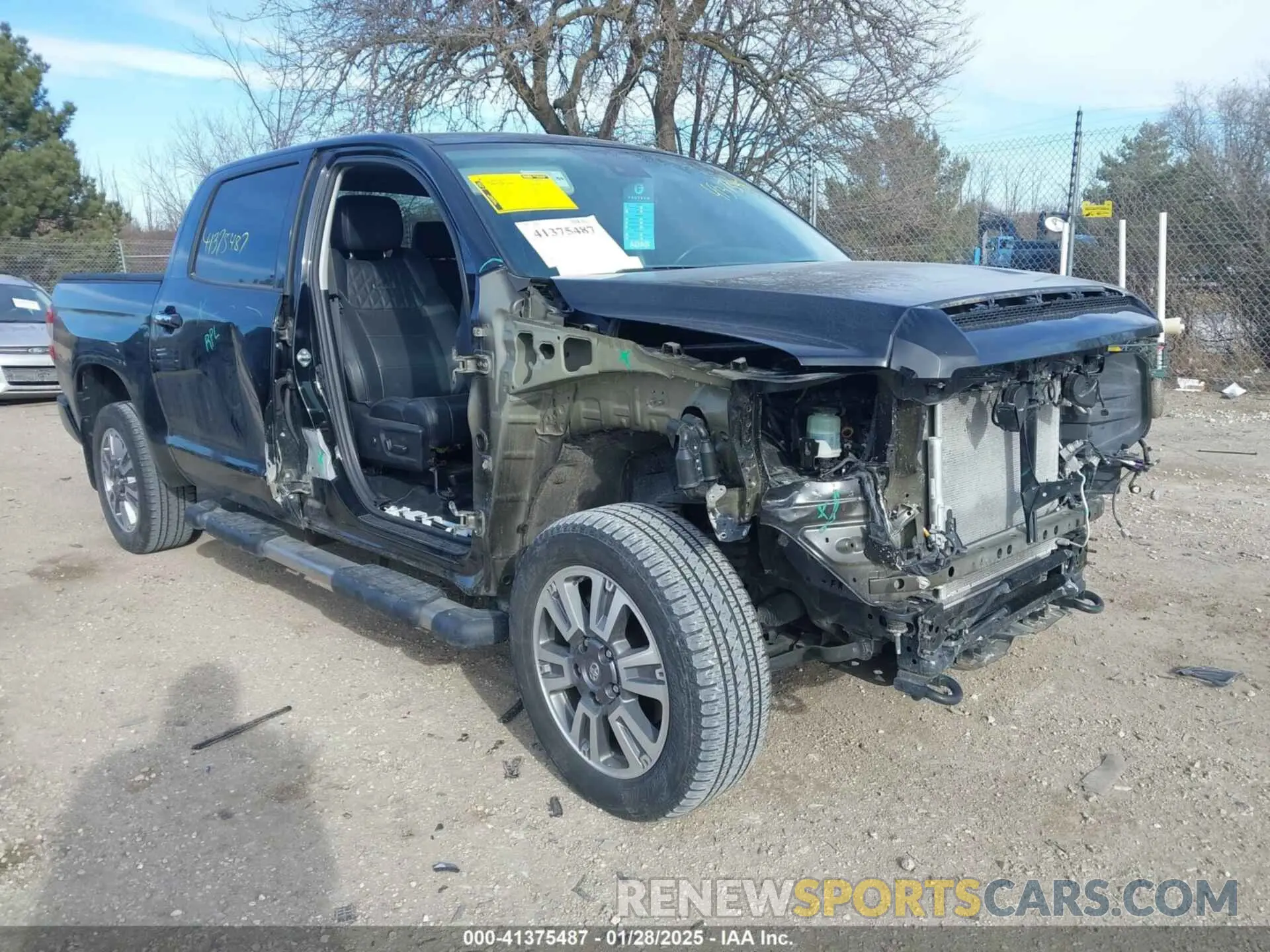 1 fotografías del automóvil dañado 5TFAY5F10LX924010 TOYOTA TUNDRA 2020