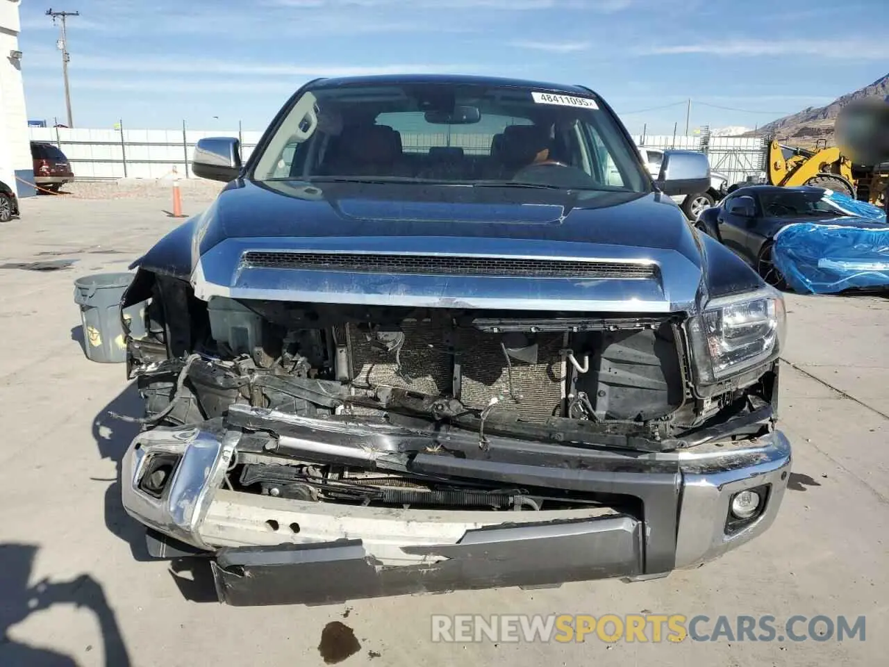 5 fotografías del automóvil dañado 5TFAY5F11LX883080 TOYOTA TUNDRA 2020