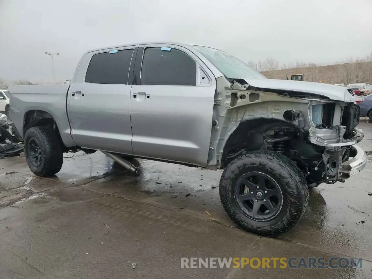 4 fotografías del automóvil dañado 5TFAY5F12LX925661 TOYOTA TUNDRA 2020
