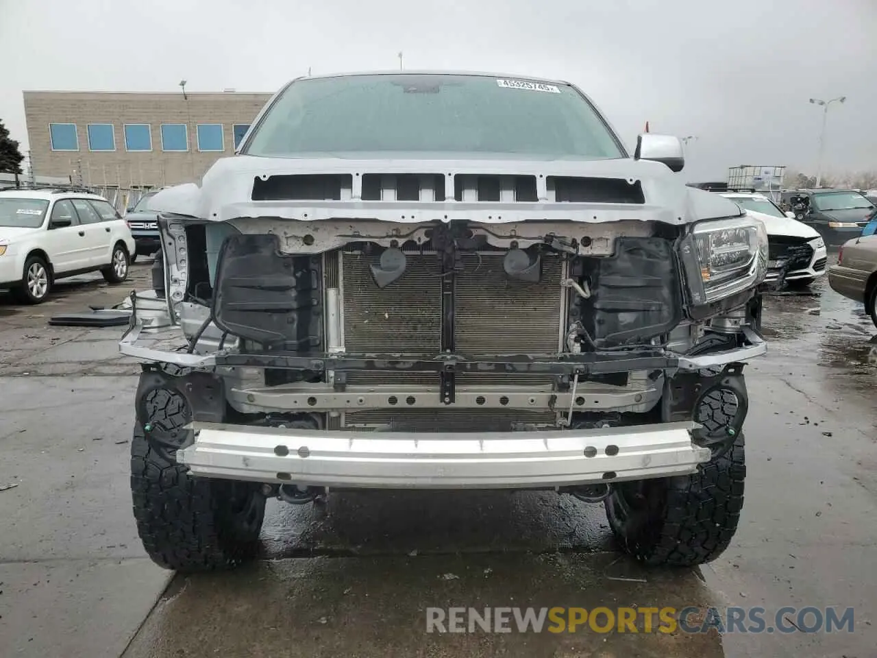 5 fotografías del automóvil dañado 5TFAY5F12LX925661 TOYOTA TUNDRA 2020