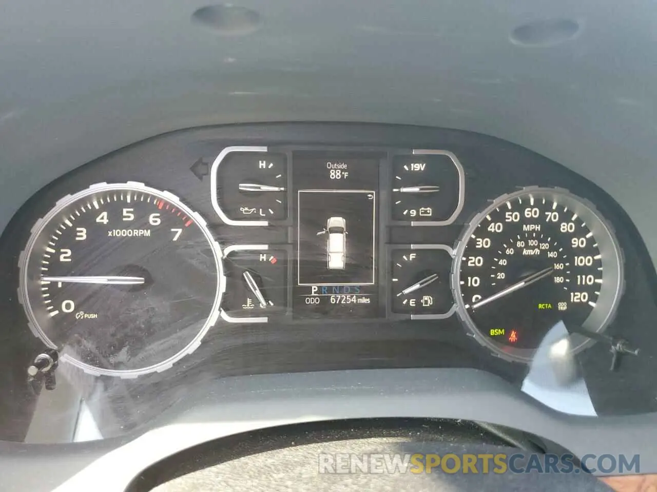9 fotografías del automóvil dañado 5TFAY5F12LX941777 TOYOTA TUNDRA 2020