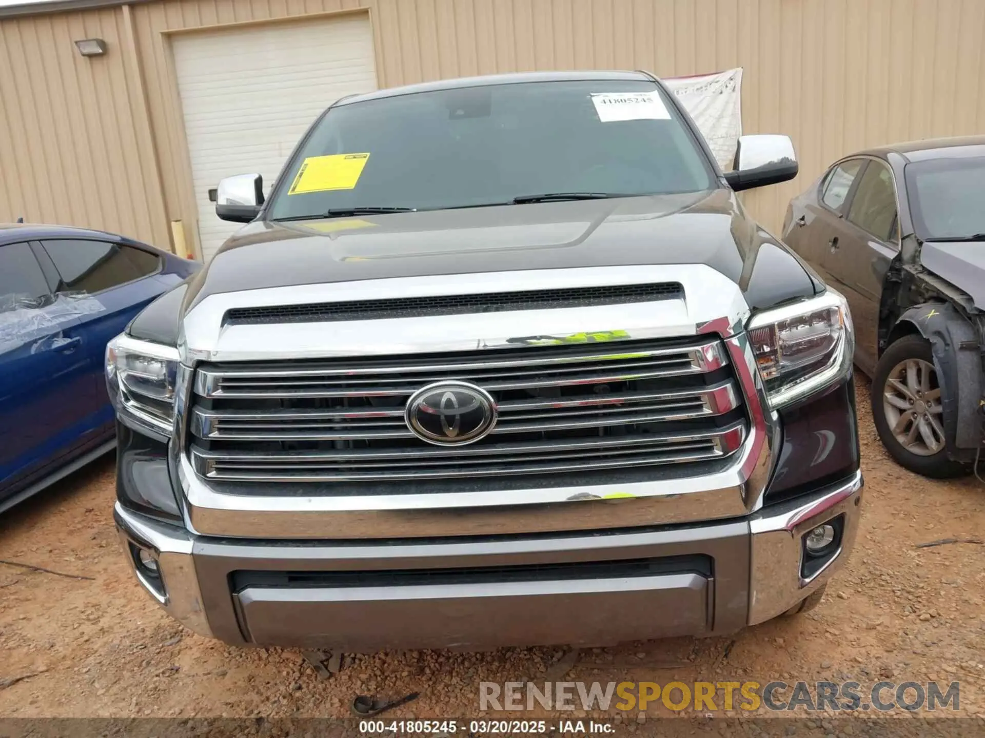12 fotografías del automóvil dañado 5TFAY5F13LX887440 TOYOTA TUNDRA 2020