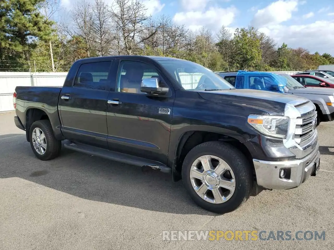 4 fotografías del automóvil dañado 5TFAY5F13LX891536 TOYOTA TUNDRA 2020